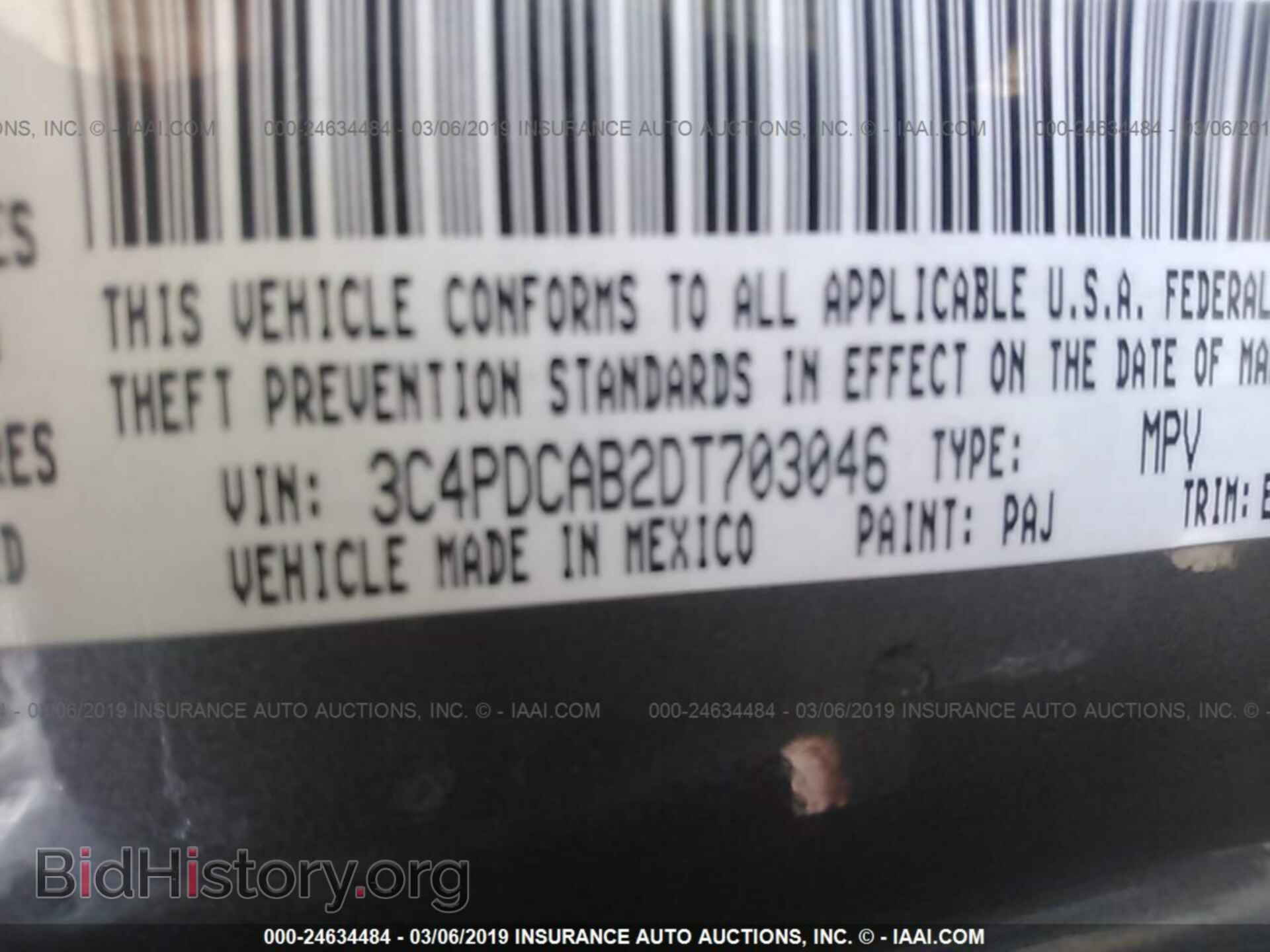 2013 DODGE JOURNEY - VIN: 3C4PDCAB2DT703046 - Photo 9