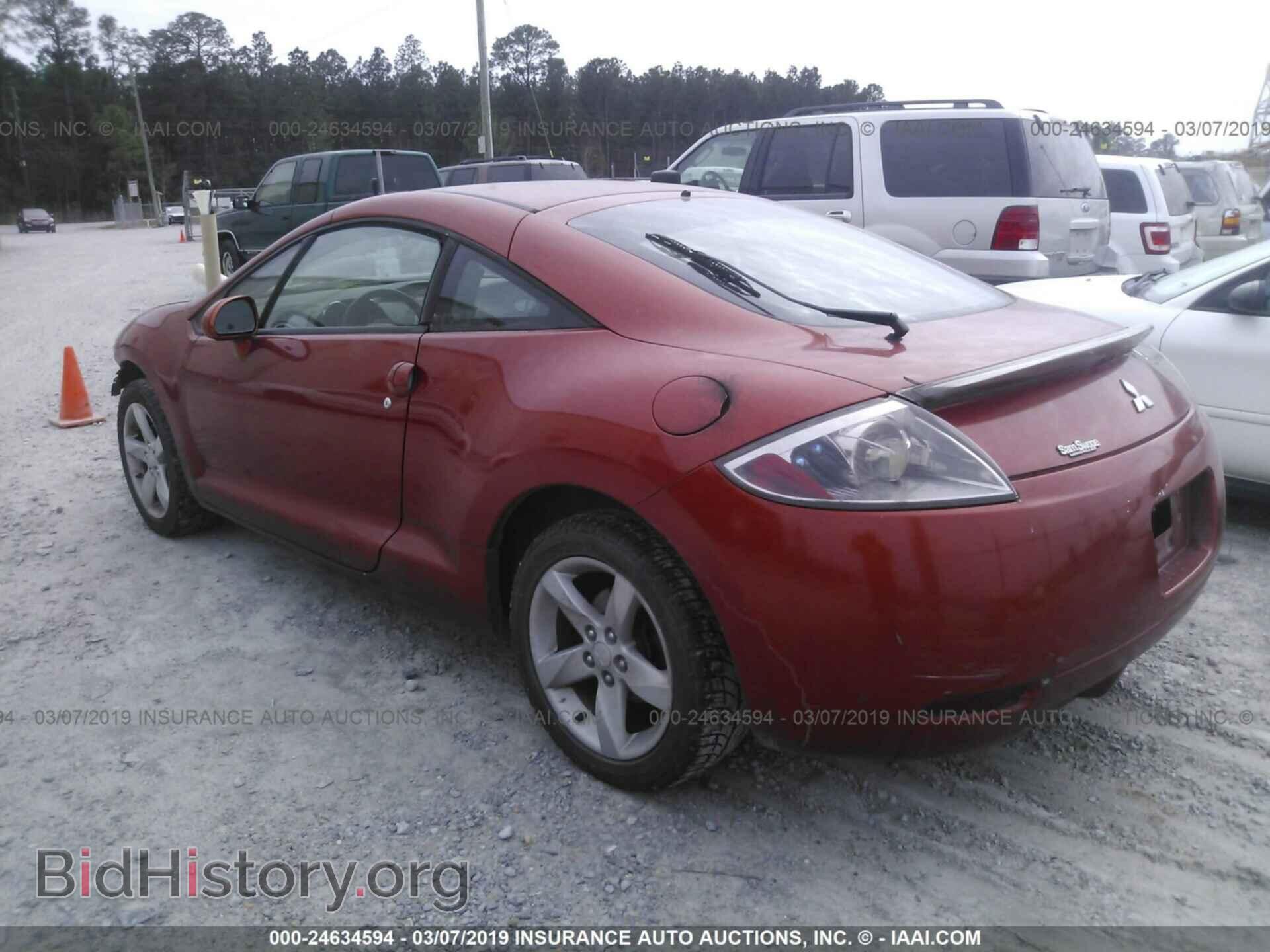 2006 MITSUBISHI ECLIPSE - VIN: 4A3AK34T06E010024 - Фото 3