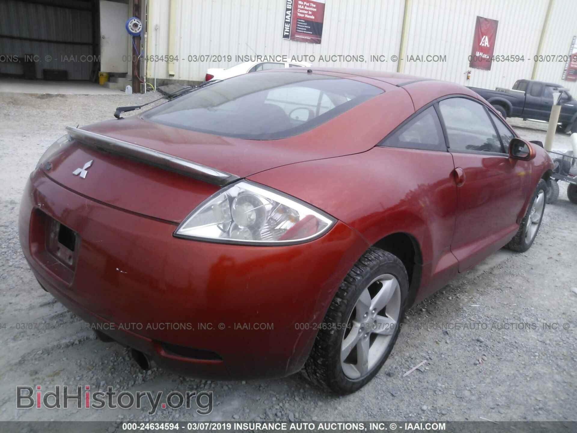 2006 MITSUBISHI ECLIPSE - VIN: 4A3AK34T06E010024 - Фото 4