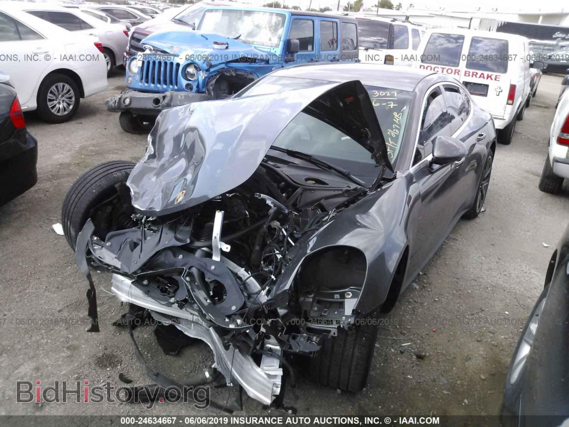 2018 PORSCHE PANAMERA - VIN: WP0AB2A74JL133107 - Фото 2