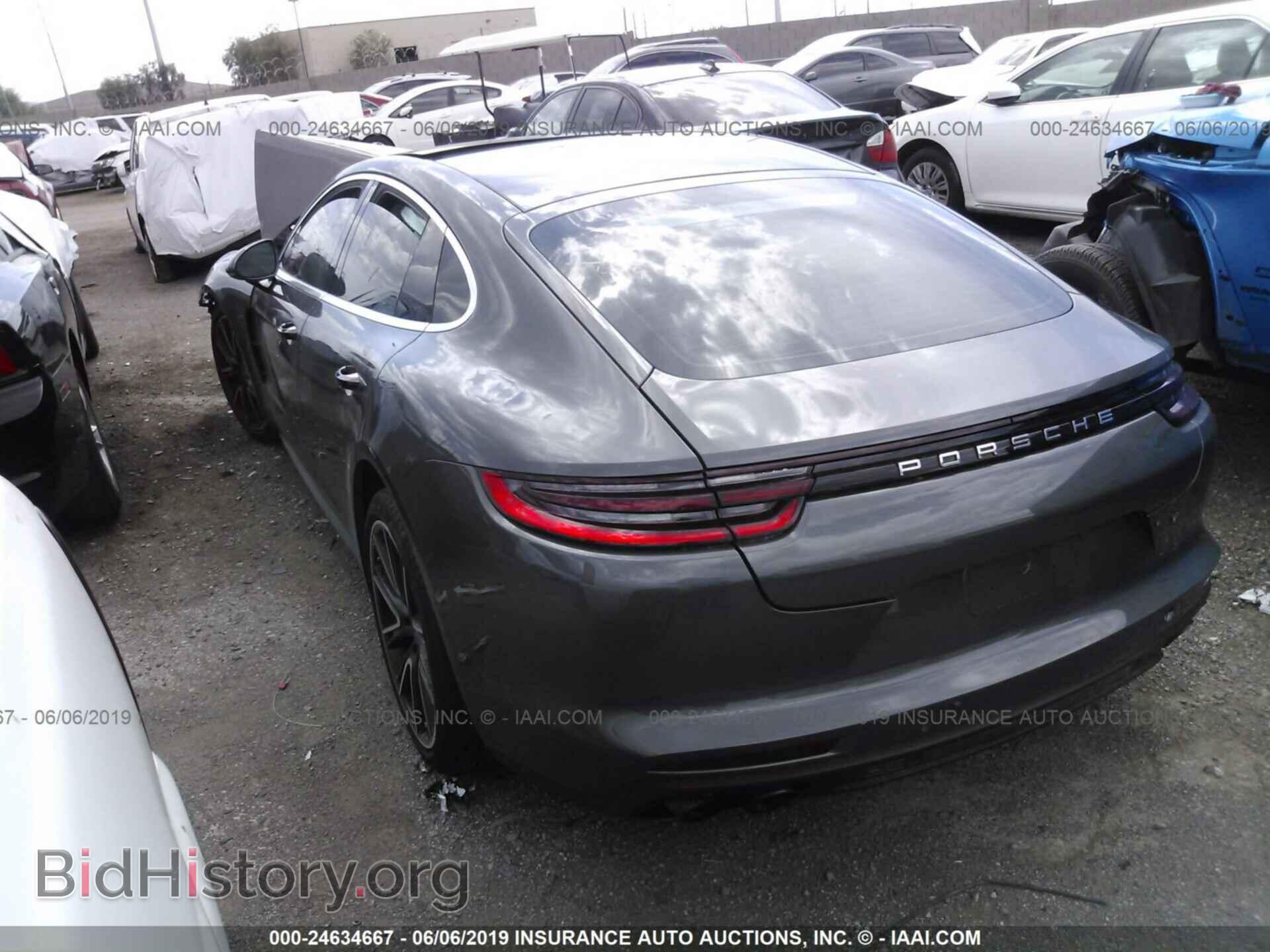 2018 PORSCHE PANAMERA - VIN: WP0AB2A74JL133107 - Фото 3