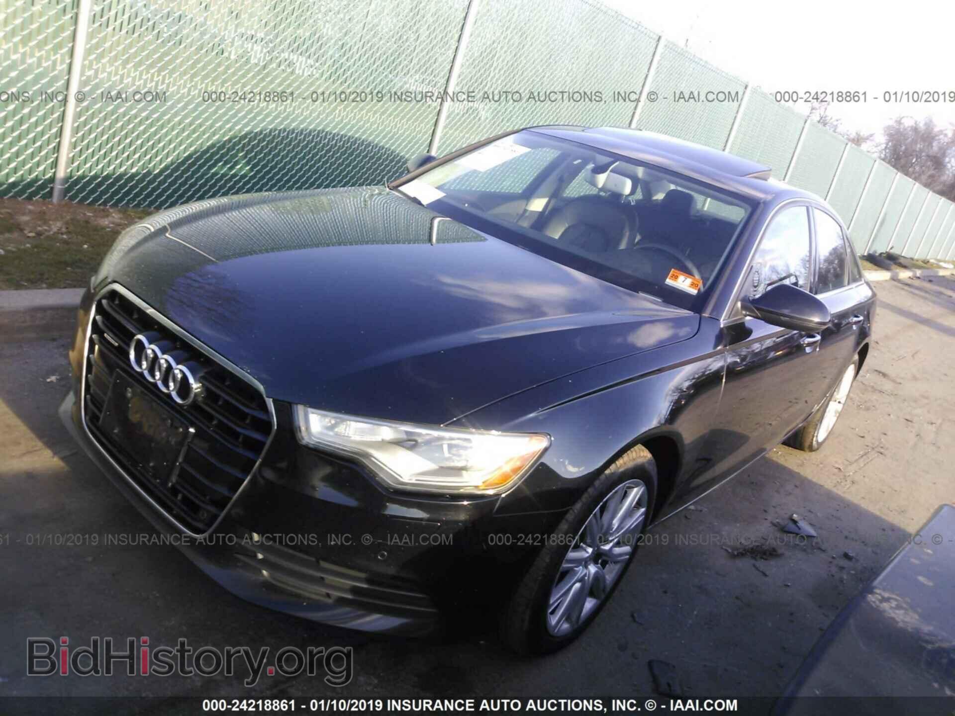 2013 AUDI A6 - VIN: WAUGFAFC6DN123781 - Photo 2