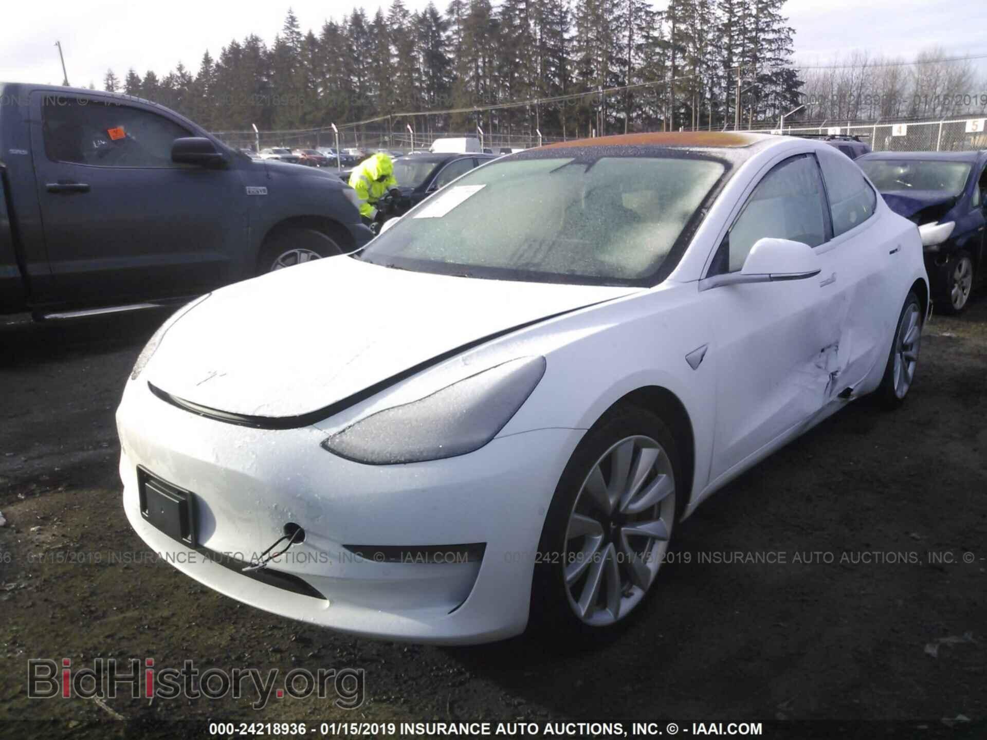 2018 TESLA MODEL 3 - VIN: 5YJ3E1EB6JF067817 - Photo 2
