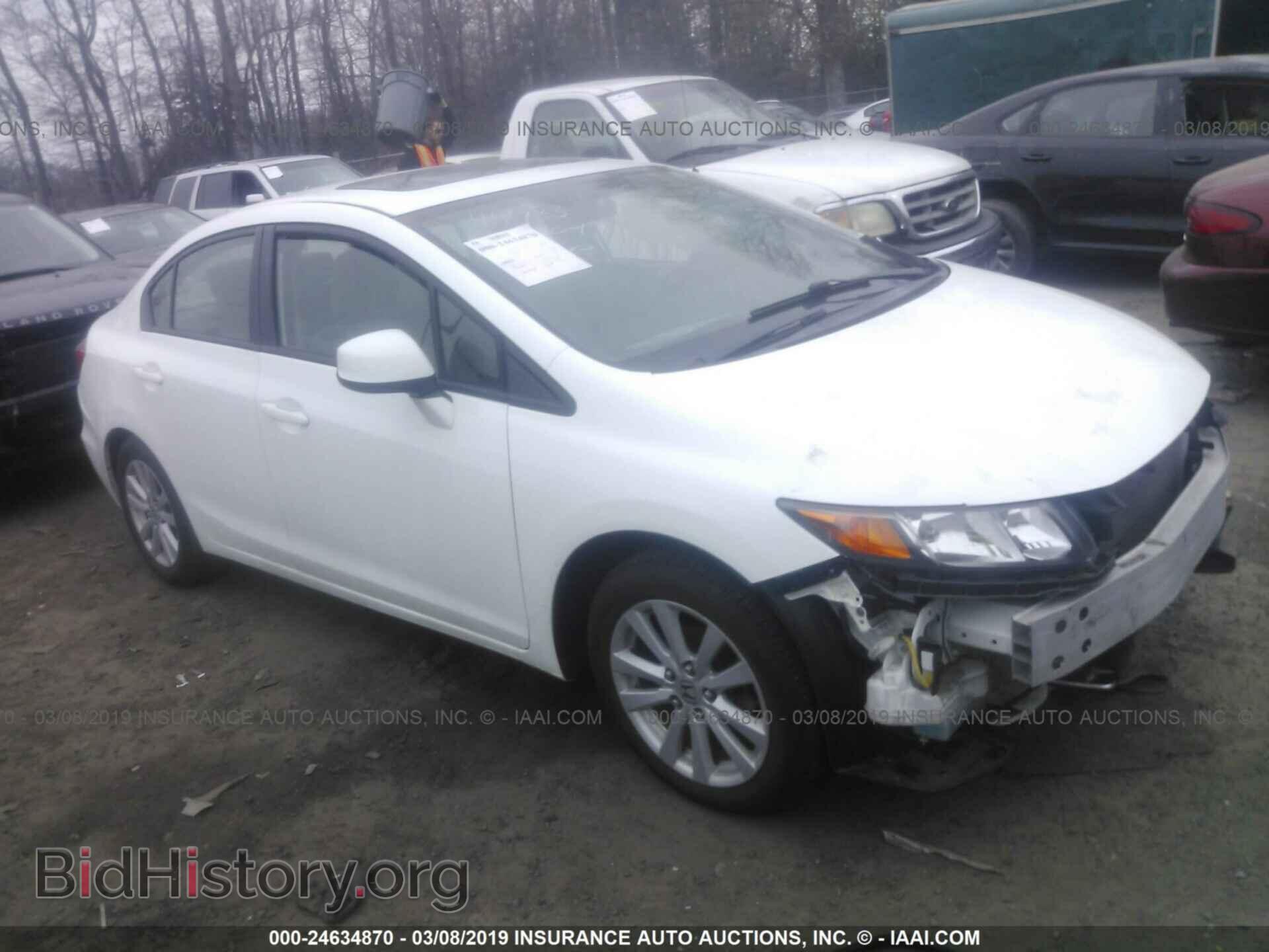 Фотография 2HGFB2F89CH326037 - HONDA CIVIC 2012
