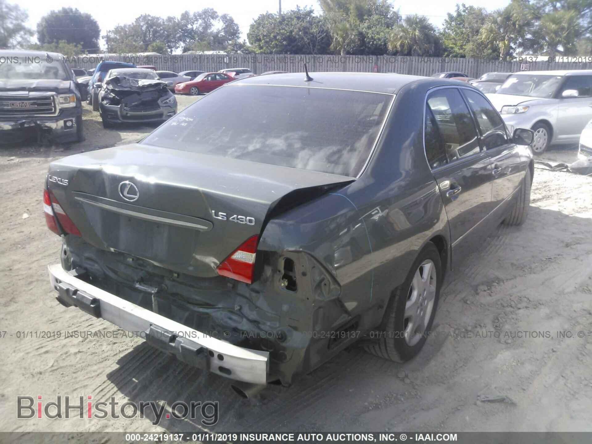 2004 LEXUS LS - VIN: JTHBN36F640144261 - Photo 4