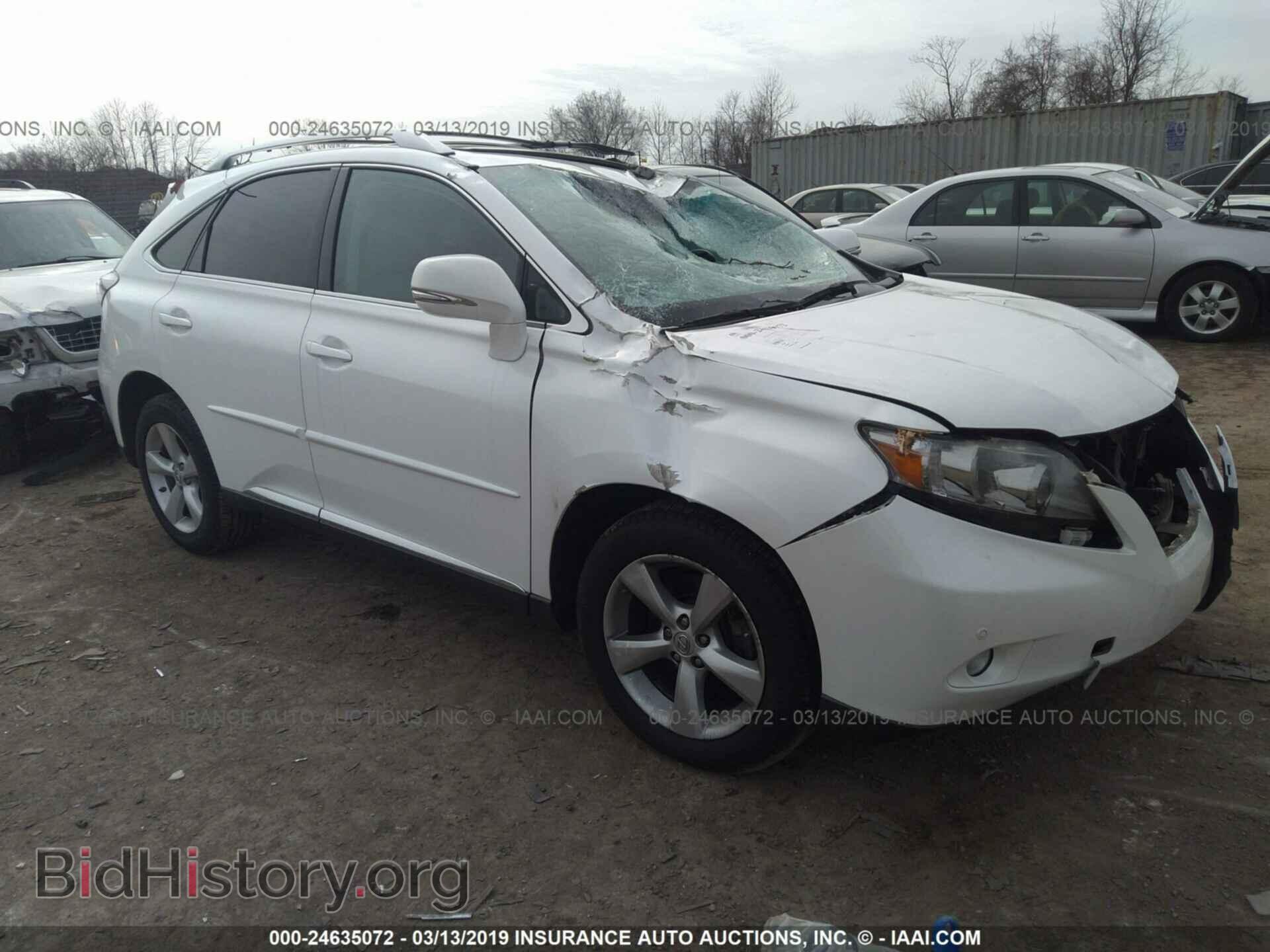 Photo 2T2BK1BA0BC116267 - LEXUS RX 2011