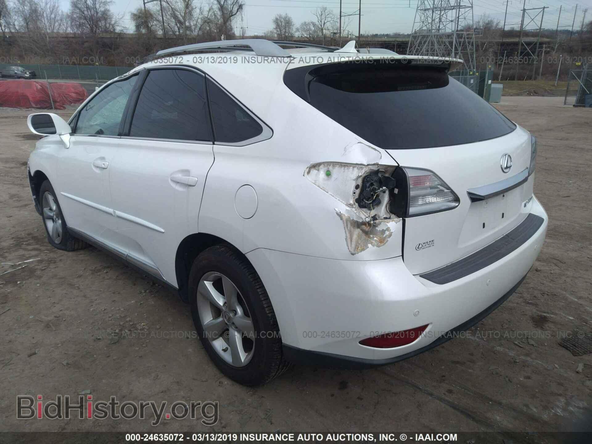 2011 LEXUS RX - VIN: 2T2BK1BA0BC116267 - Photo 3