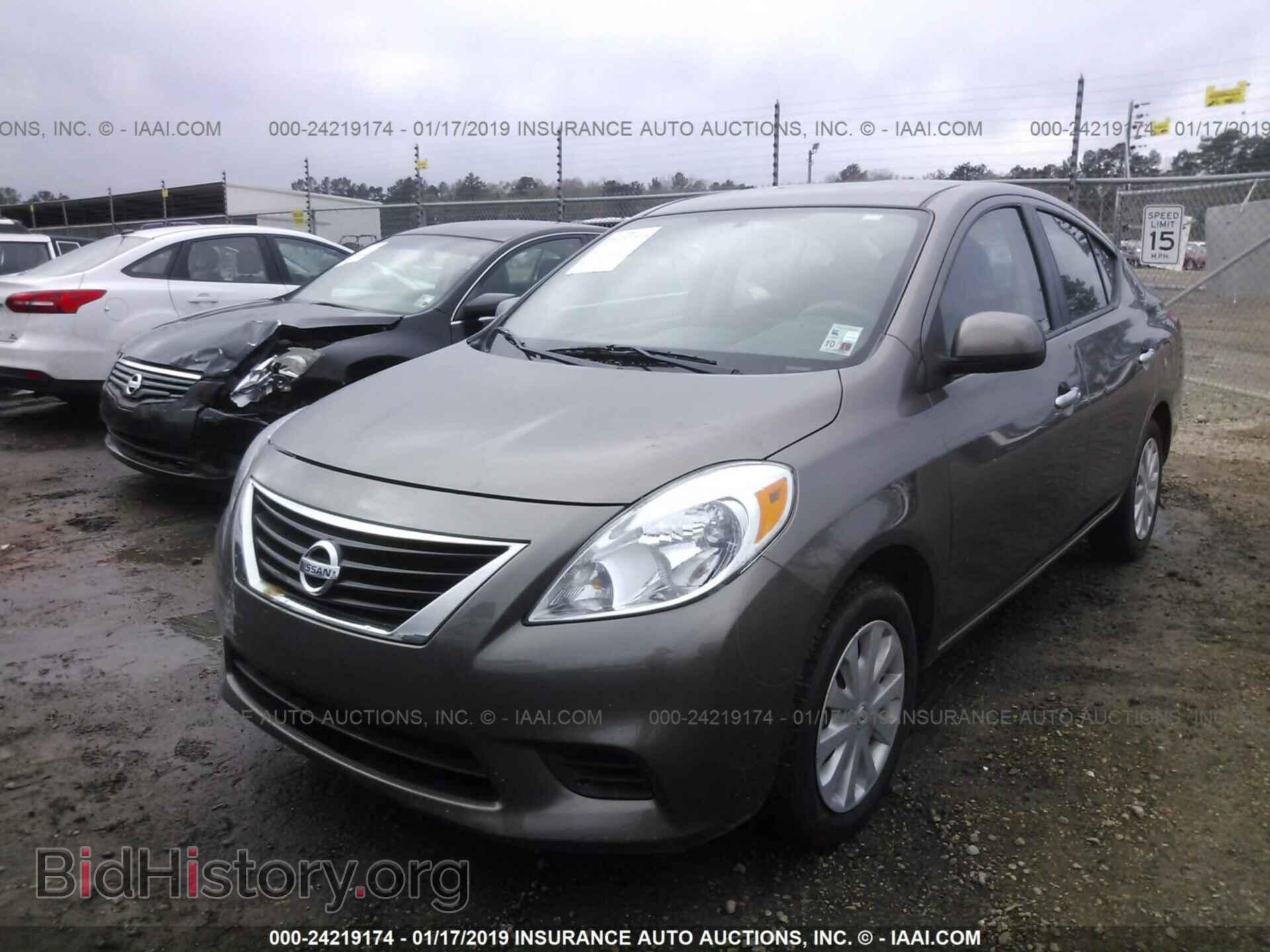 2012 NISSAN VERSA - VIN: 3N1CN7AP8CL934517 - Фото 2