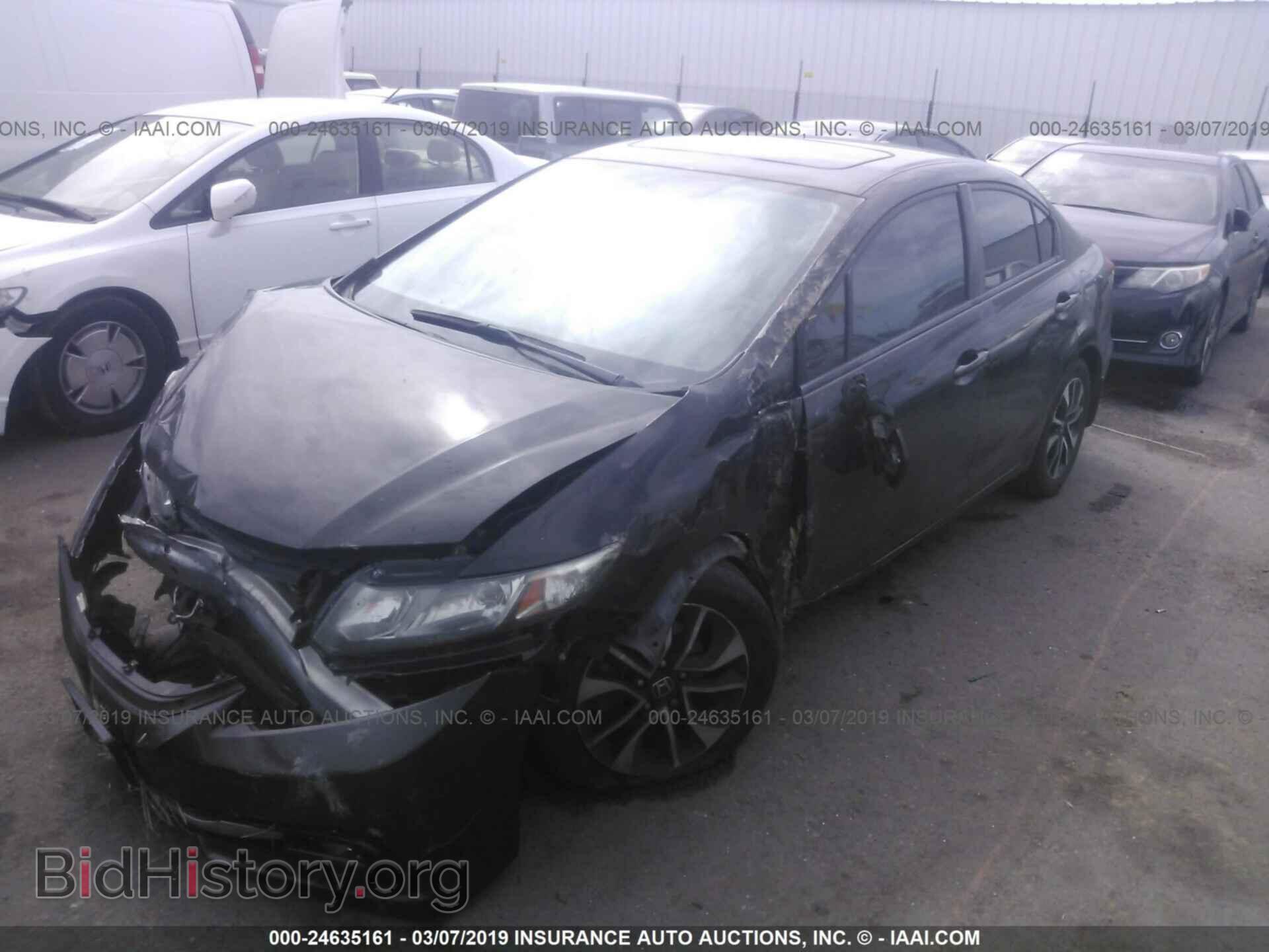 2013 HONDA CIVIC - VIN: 2HGFB2F98DH528345 - Фото 2