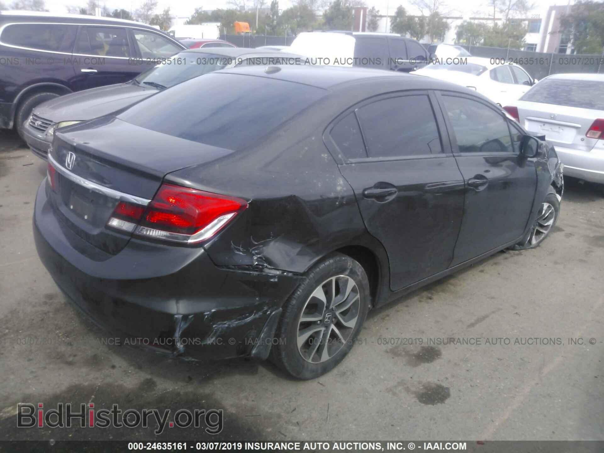2013 HONDA CIVIC - VIN: 2HGFB2F98DH528345 - Фото 4
