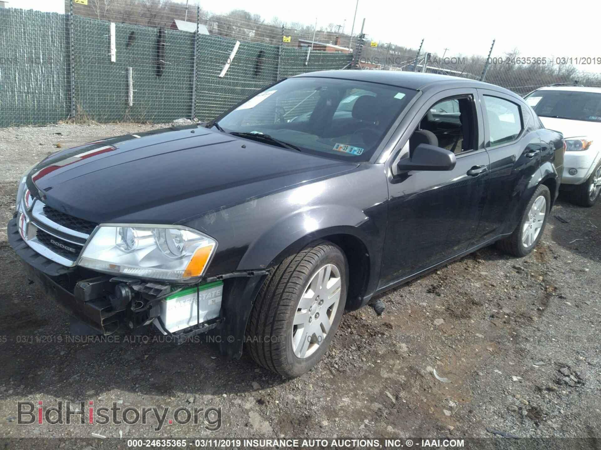 2012 DODGE AVENGER - VIN: 1C3CDZAB4CN110860 - Фото 2