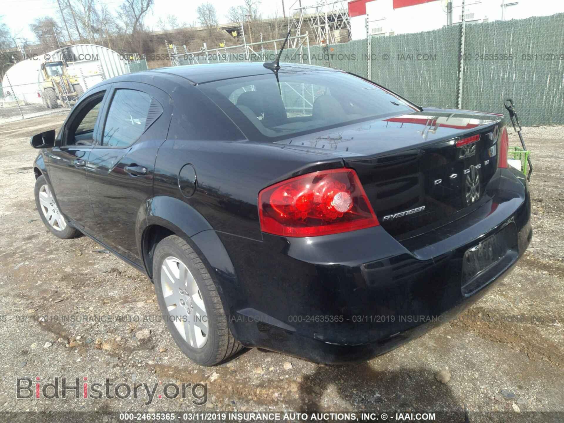2012 DODGE AVENGER - VIN: 1C3CDZAB4CN110860 - Фото 3