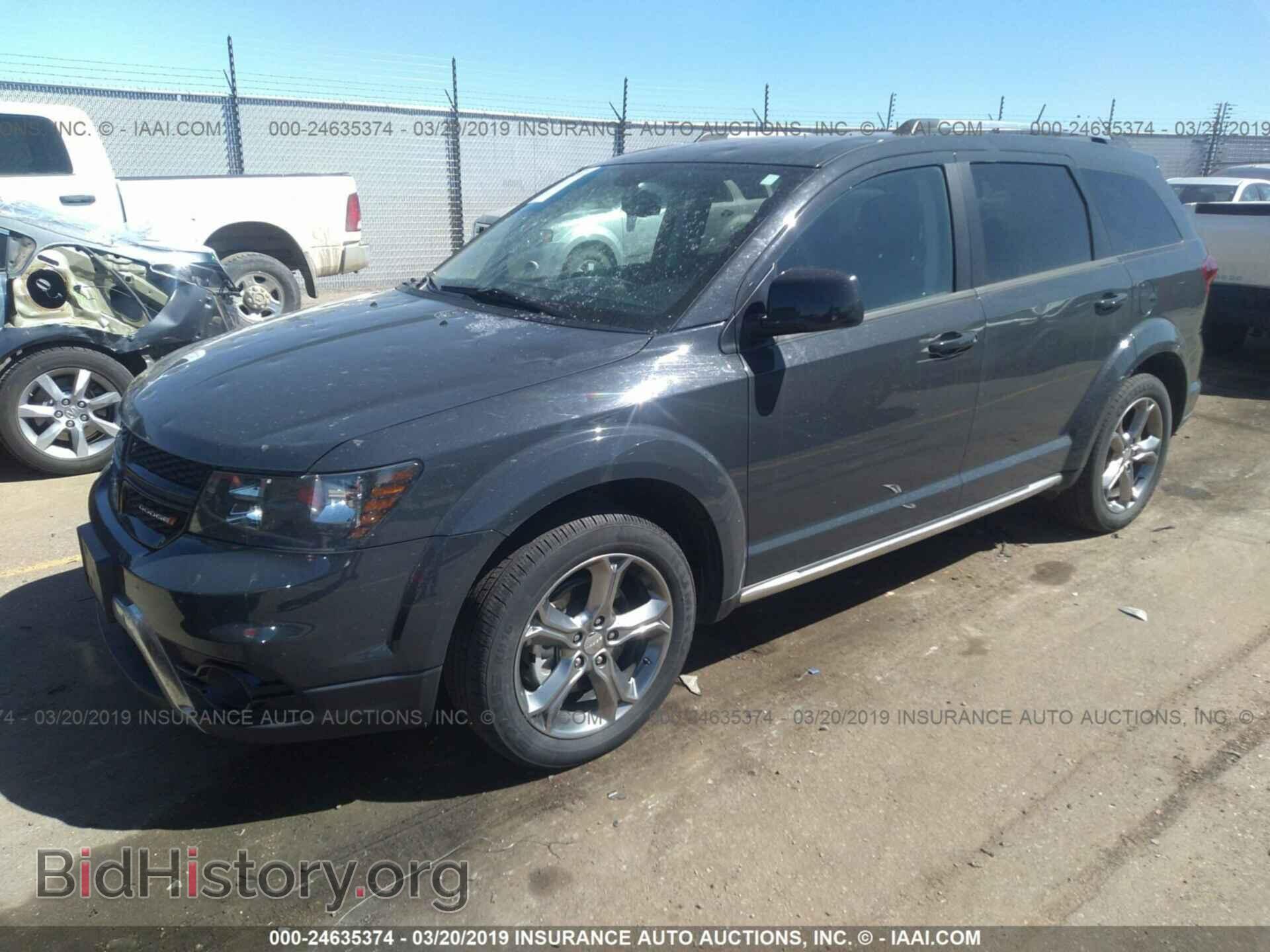2017 DODGE JOURNEY - VIN: 3C4PDDGG7HT706331 - Фото 2