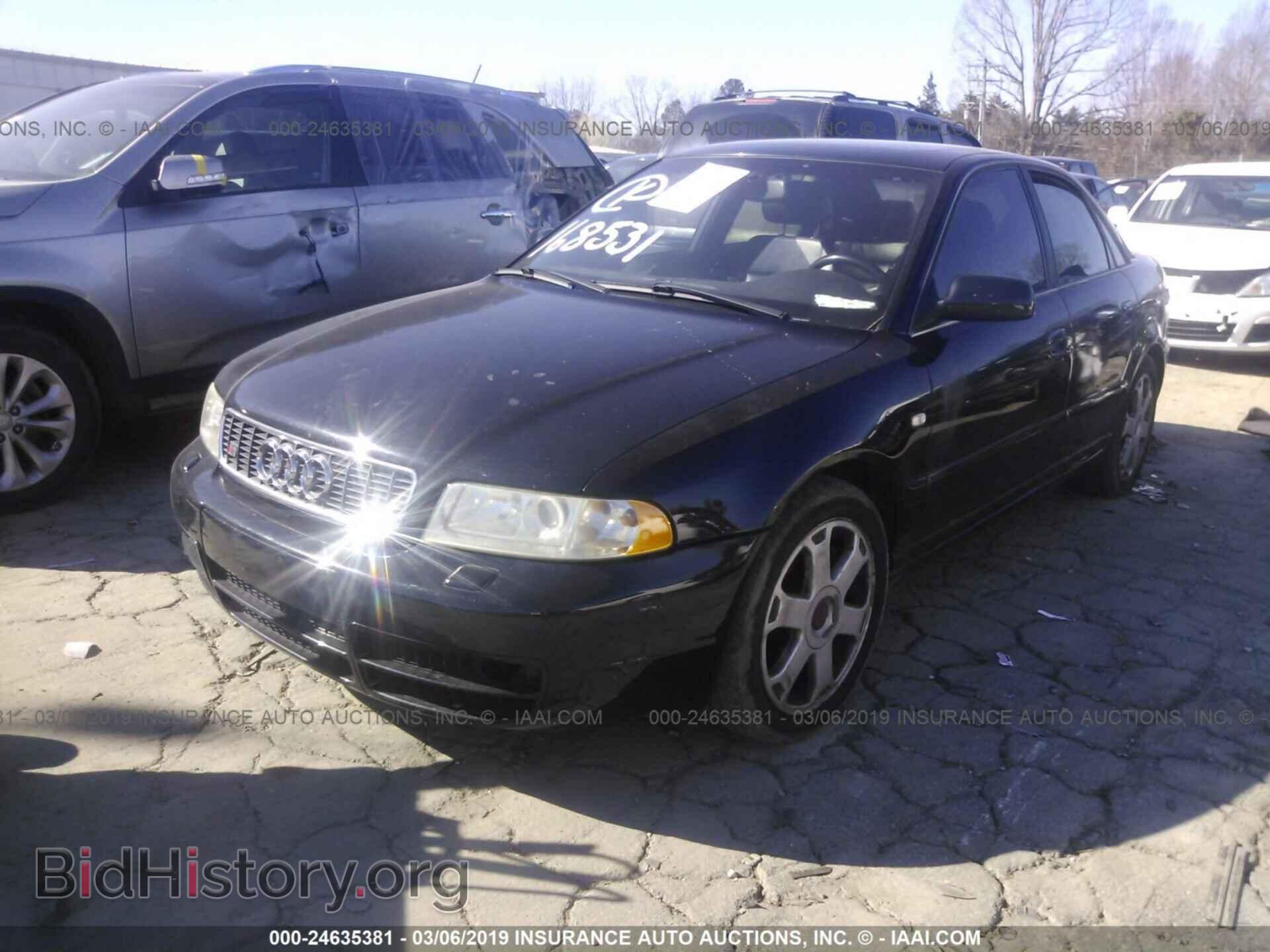 2000 AUDI S4 - VIN: WAUDD68D9YA168531 - Фото 2