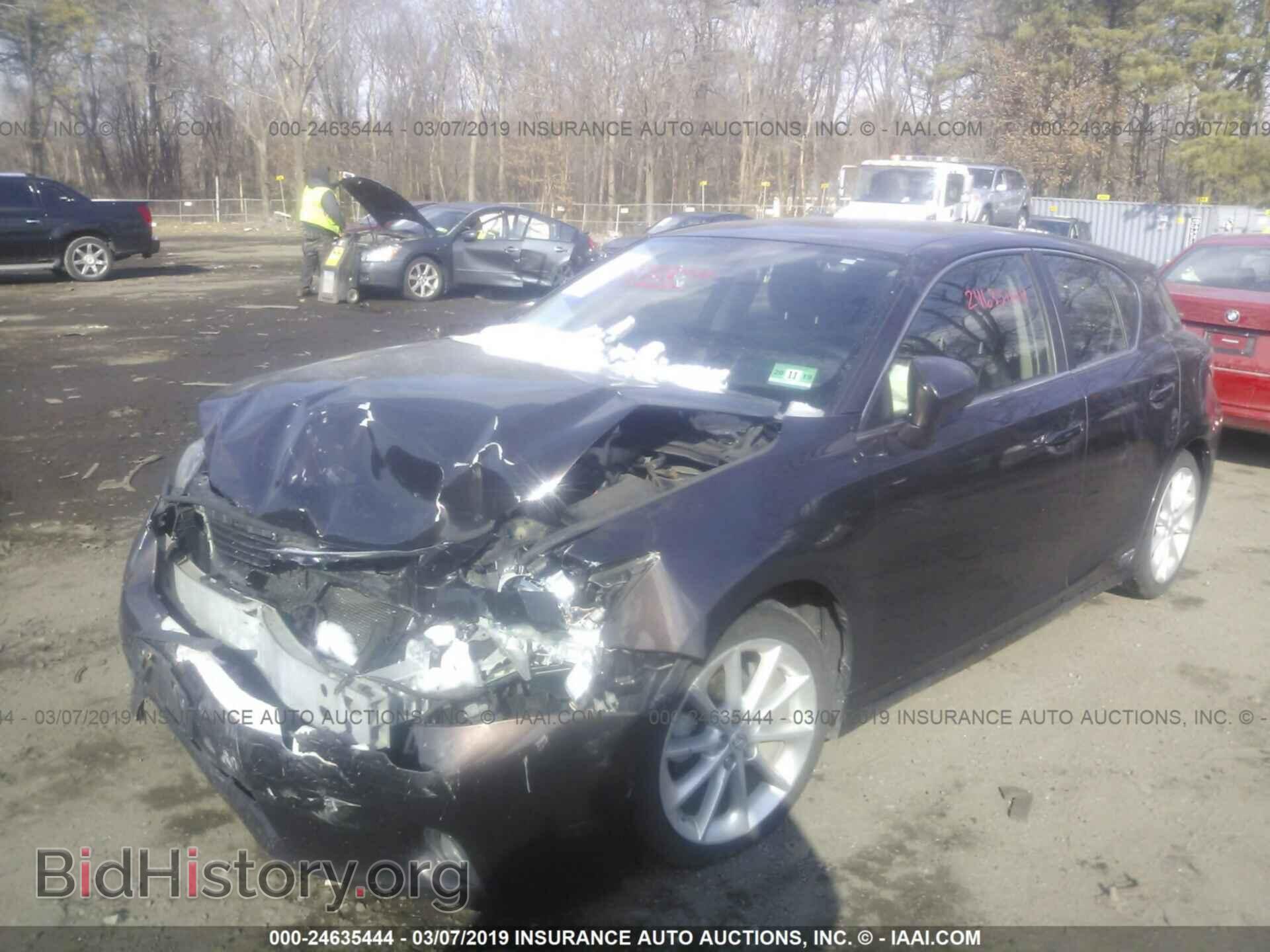 2012 LEXUS CT - VIN: JTHKD5BH4C2100767 - Фото 2