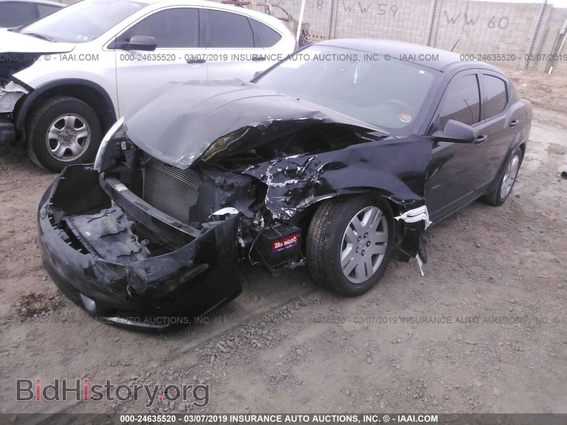 2012 DODGE AVENGER - VIN: 1C3CDZAG9CN309611 - Фото 2