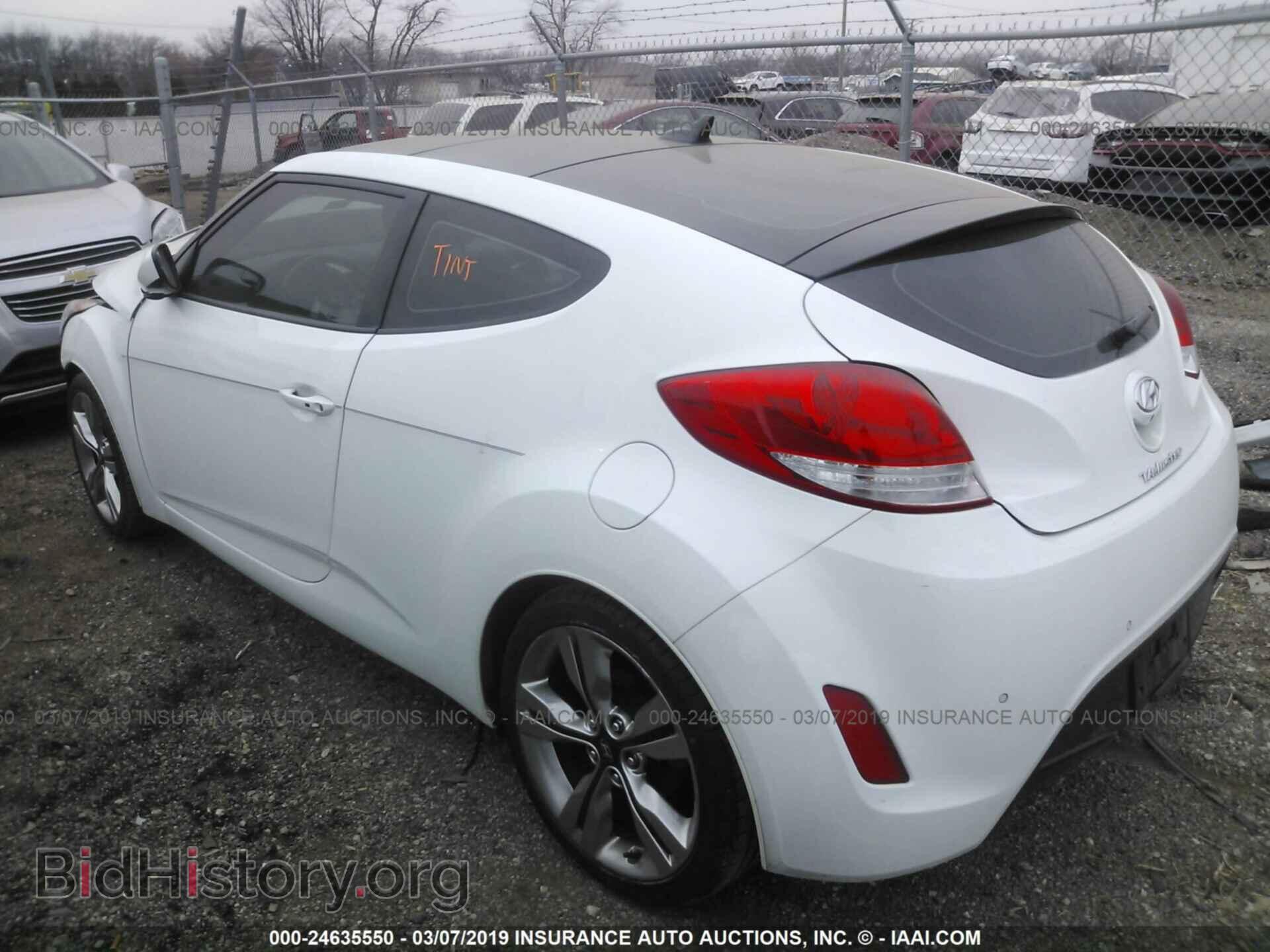 2014 HYUNDAI VELOSTER - VIN: KMHTC6AD1EU194798 - Фото 3