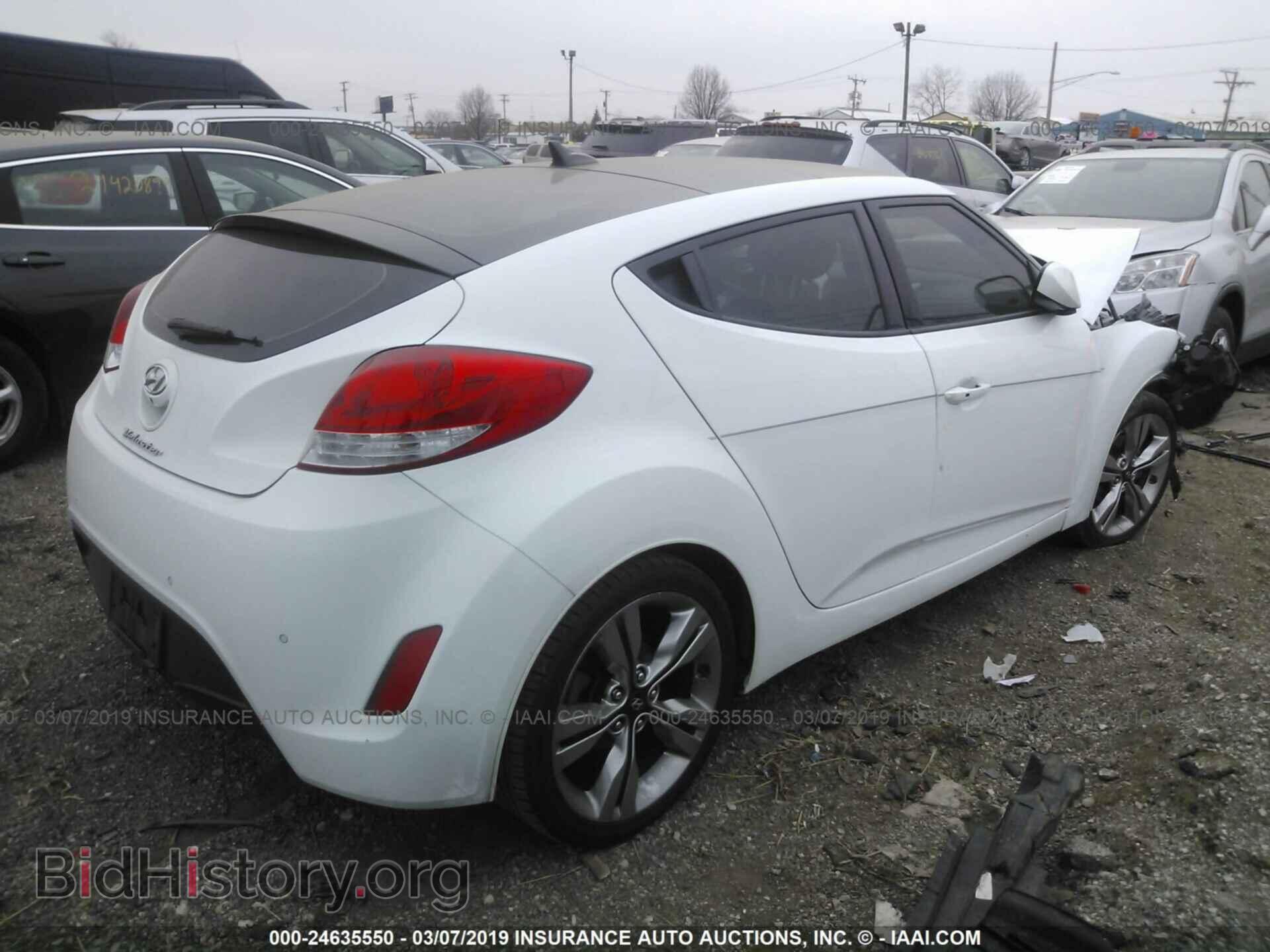 2014 HYUNDAI VELOSTER - VIN: KMHTC6AD1EU194798 - Фото 4