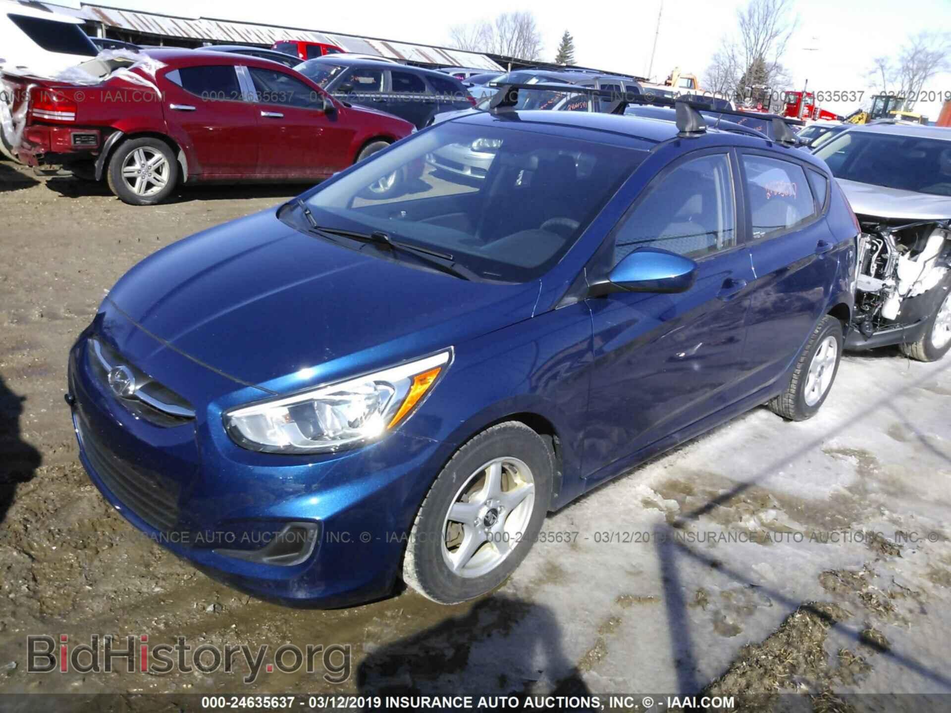 2015 HYUNDAI ACCENT - VIN: KMHCT5AE6FU199063 - Фото 2