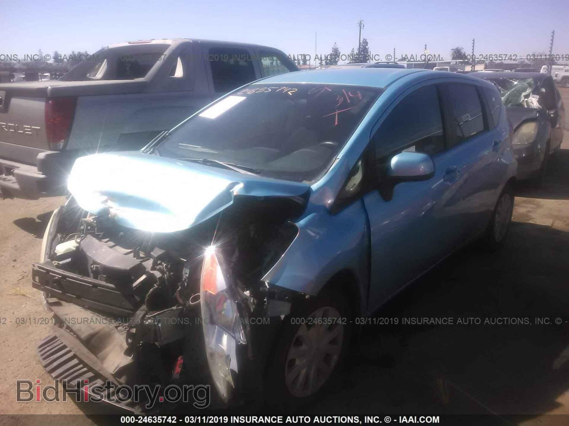 2014 NISSAN VERSA NOTE - VIN: 3N1CE2CP4EL407285 - Фото 2