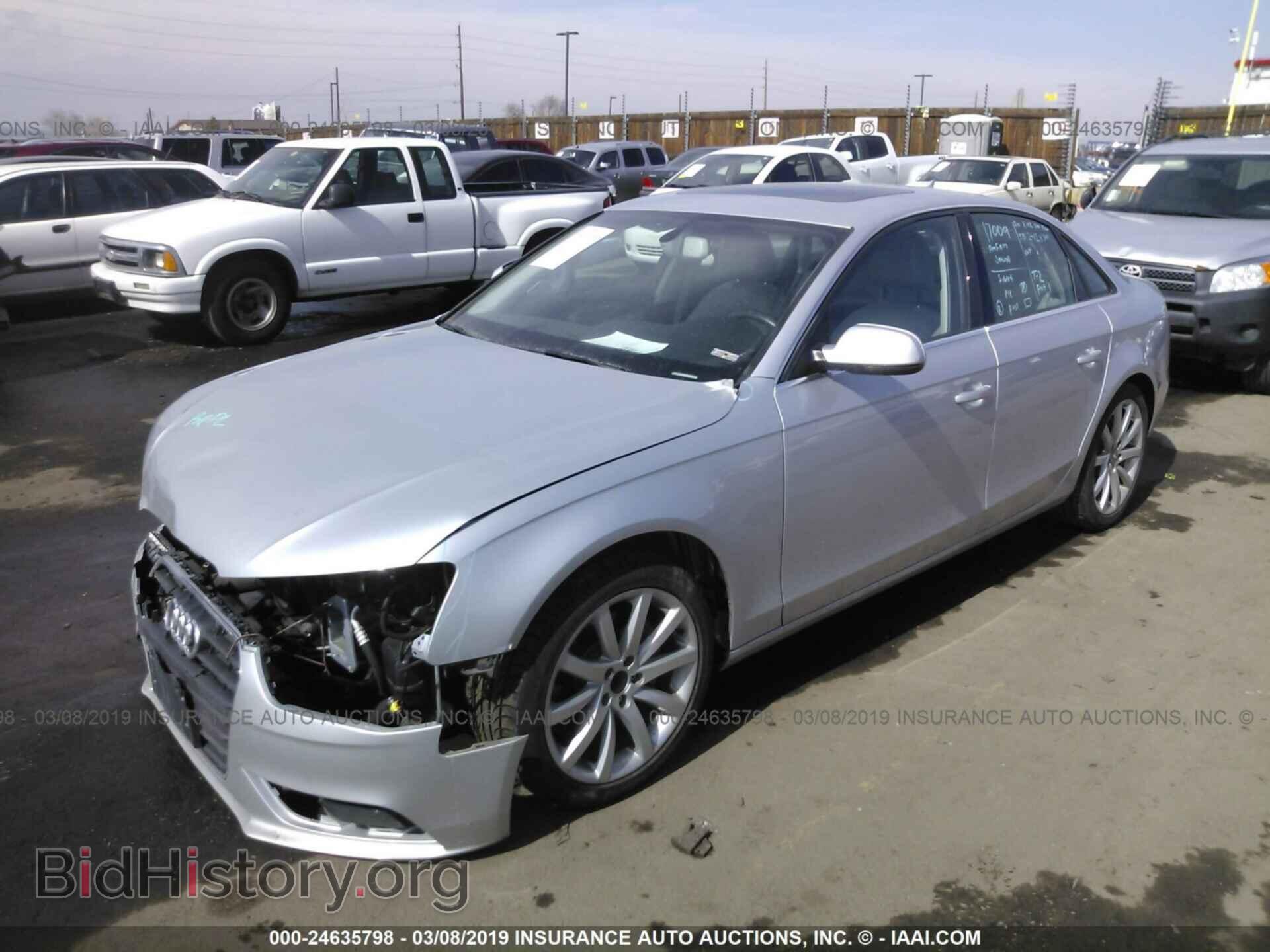 2013 AUDI A4 - VIN: WAUFFAFL2DN028730 - Фото 2