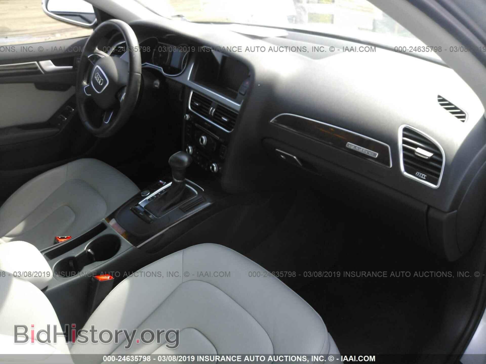 2013 AUDI A4 - VIN: WAUFFAFL2DN028730 - Фото 5
