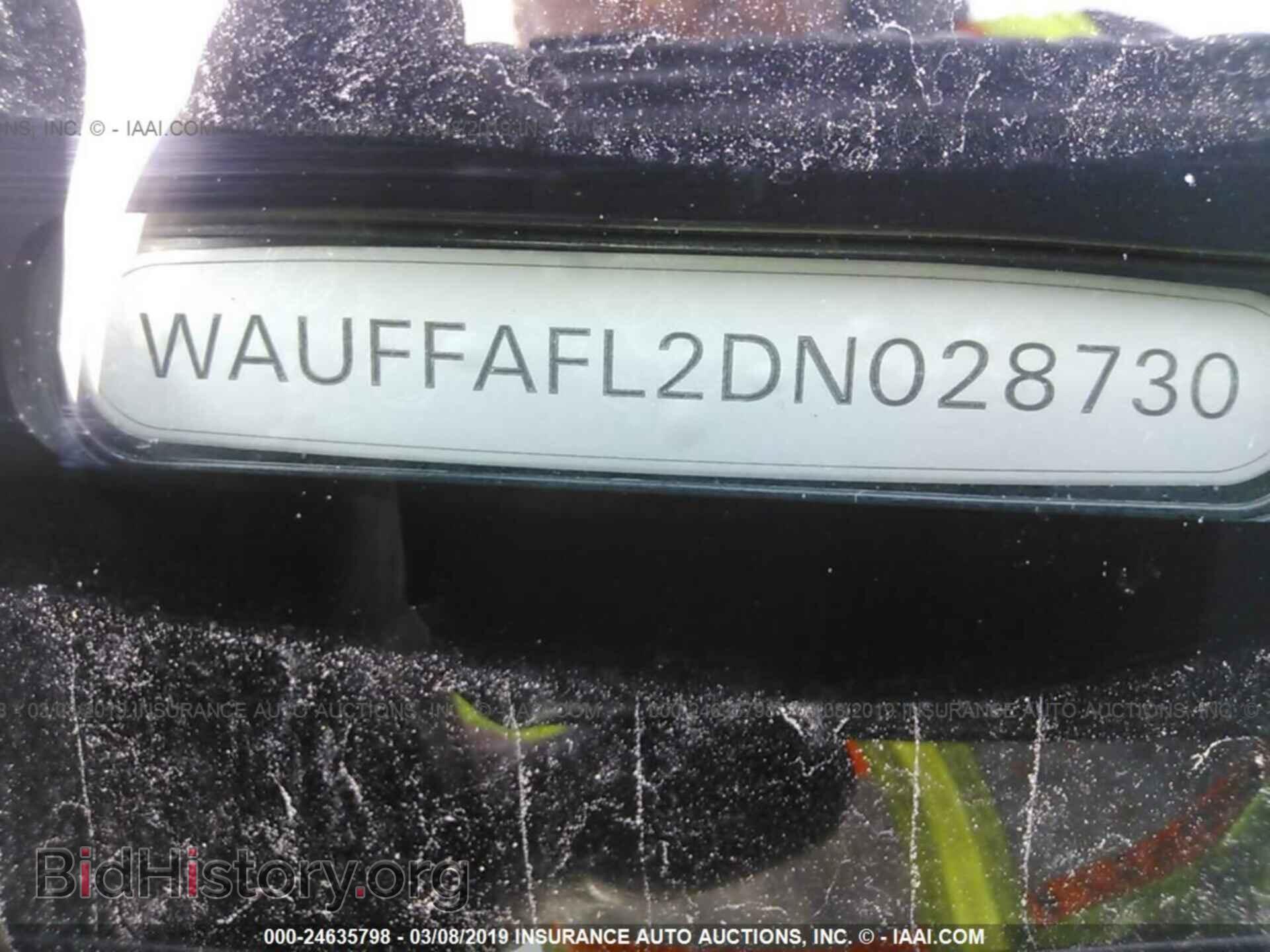 2013 AUDI A4 - VIN: WAUFFAFL2DN028730 - Фото 9