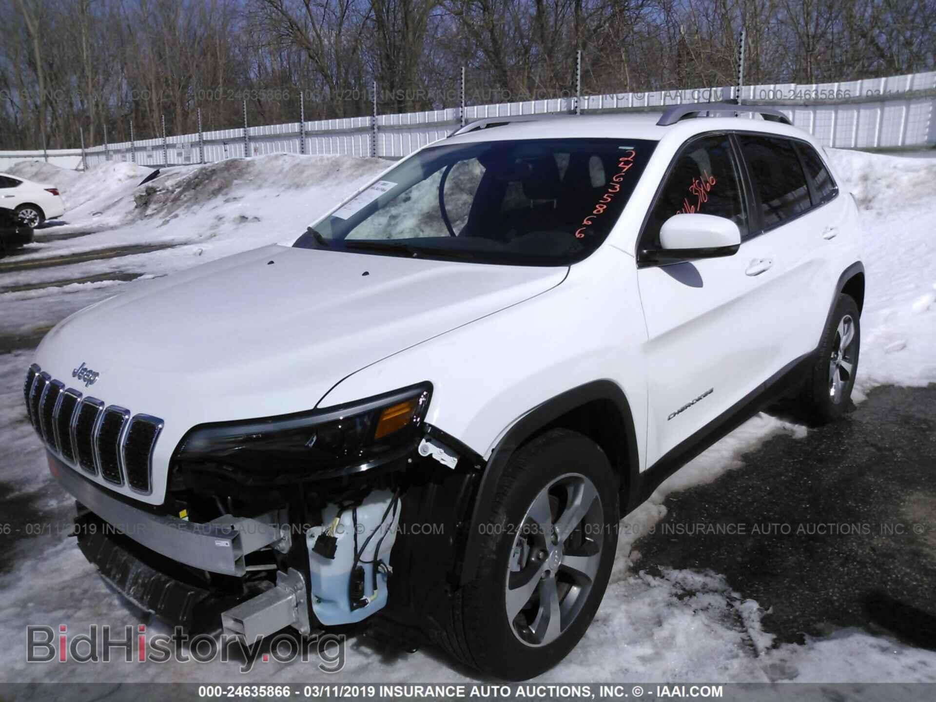 2019 JEEP CHEROKEE - VIN: 1C4PJMDX4KD104206 - Фото 2