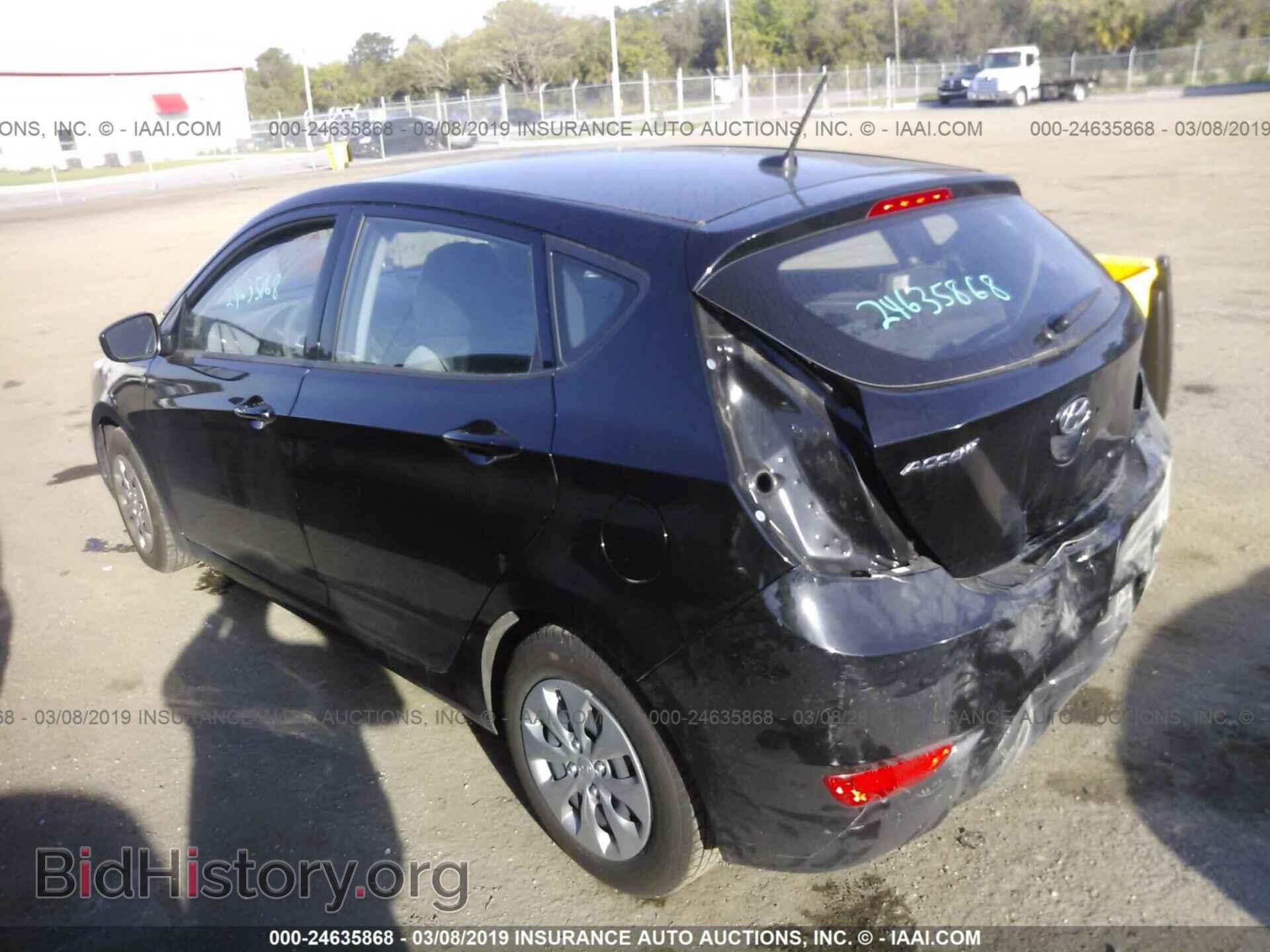2017 HYUNDAI ACCENT - VIN: KMHCT5AE8HU321490 - Фото 3
