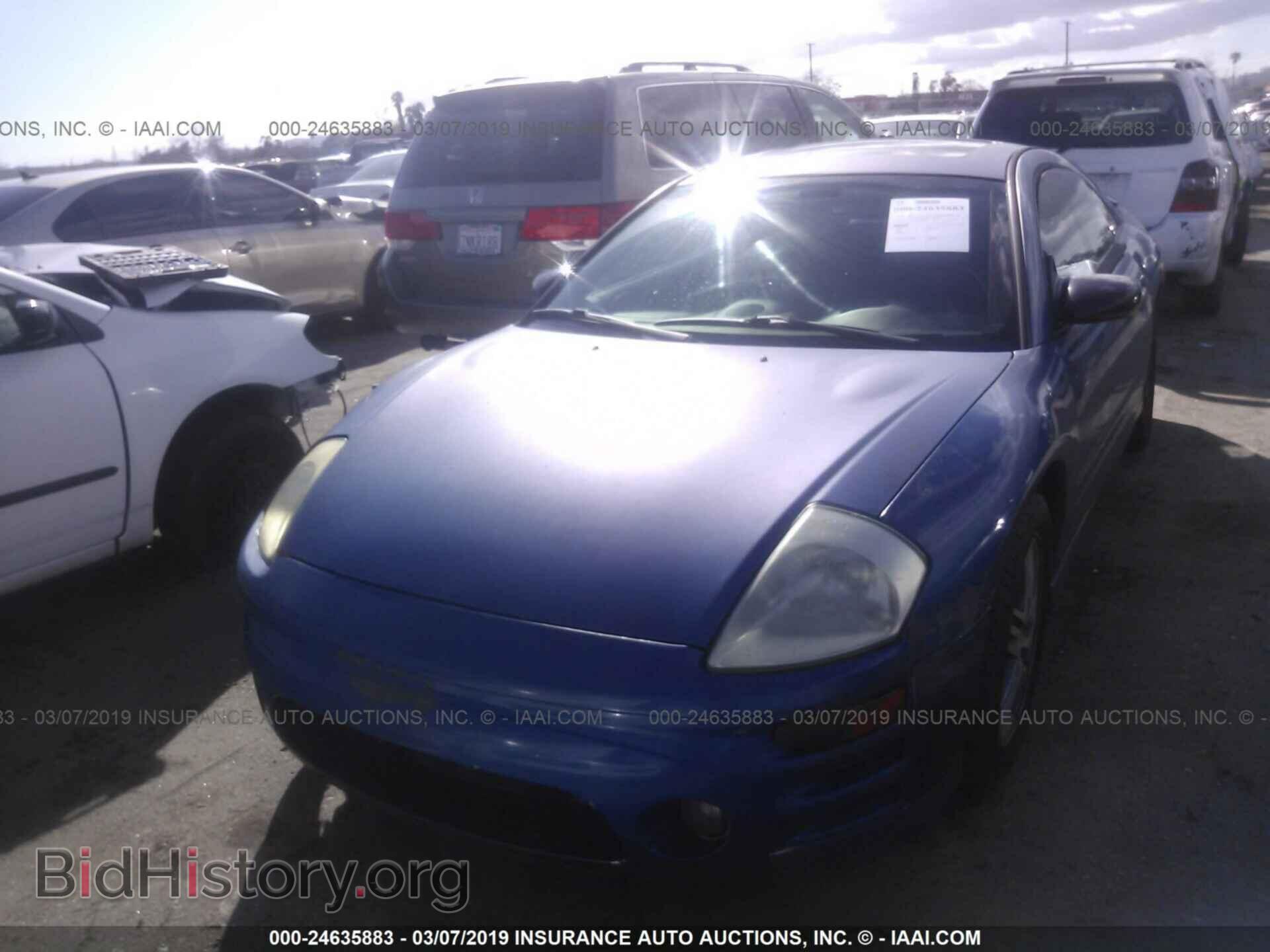 2003 MITSUBISHI ECLIPSE - VIN: 4A3AC74H63E027714 - Фото 2