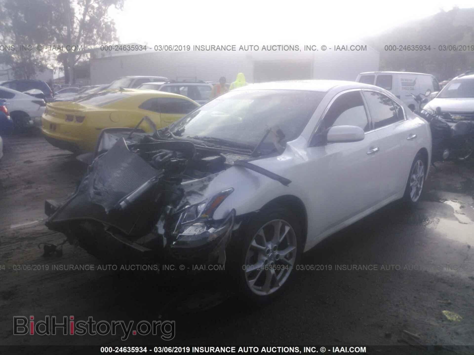 2014 NISSAN MAXIMA - VIN: 1N4AA5AP1EC442761 - Photo 2