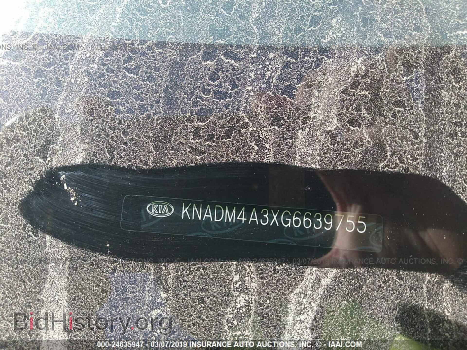 2016 KIA RIO - VIN: KNADM4A3XG6639755 - Фото 9