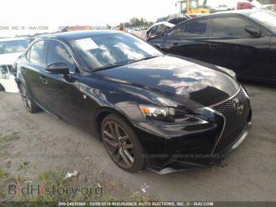 2014 Lexus IS 250, black — VIN JTHBF1D24E5007812, IAAI