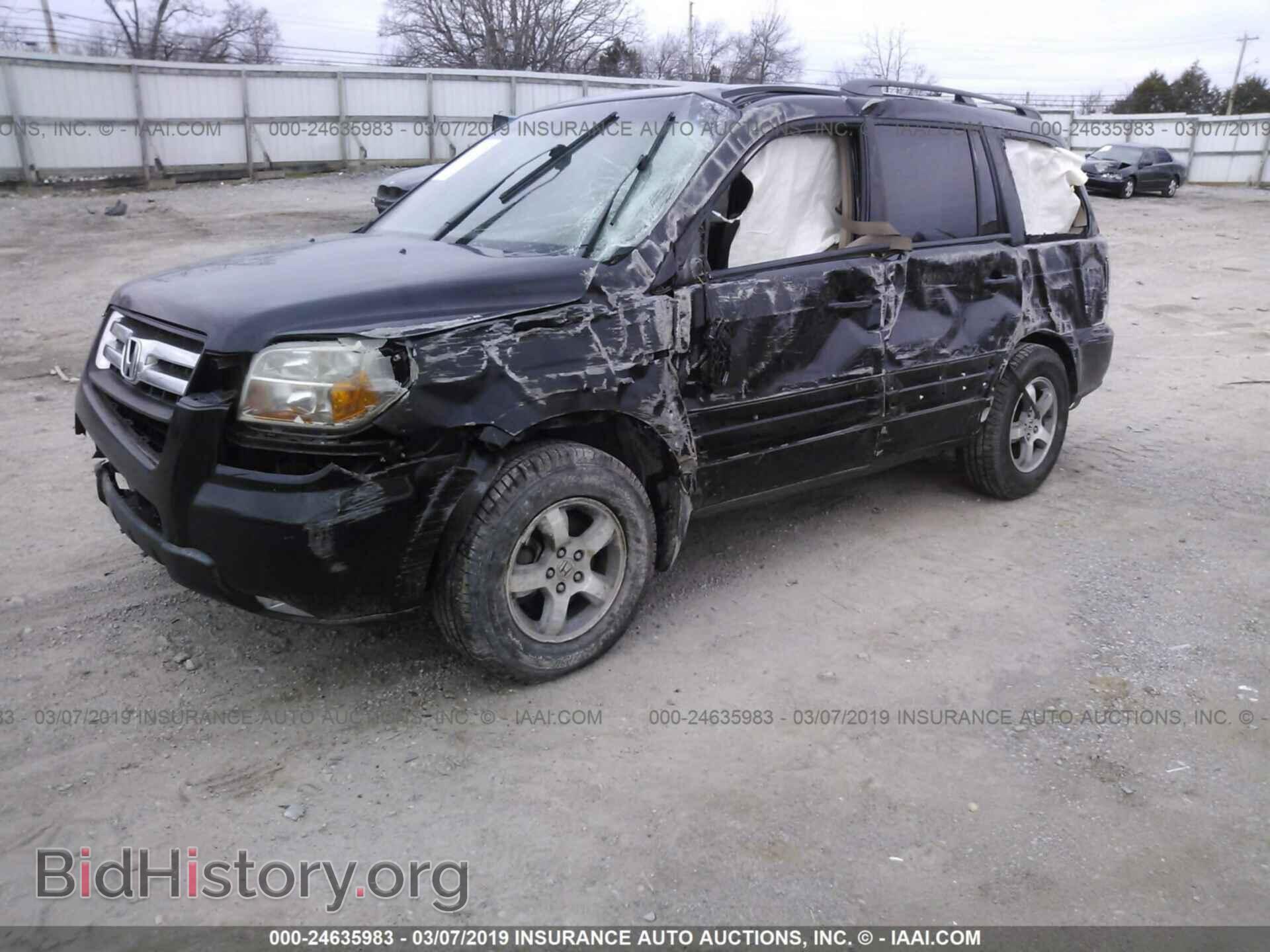 2006 HONDA PILOT - VIN: 5FNYF18606B020033 - Фото 2