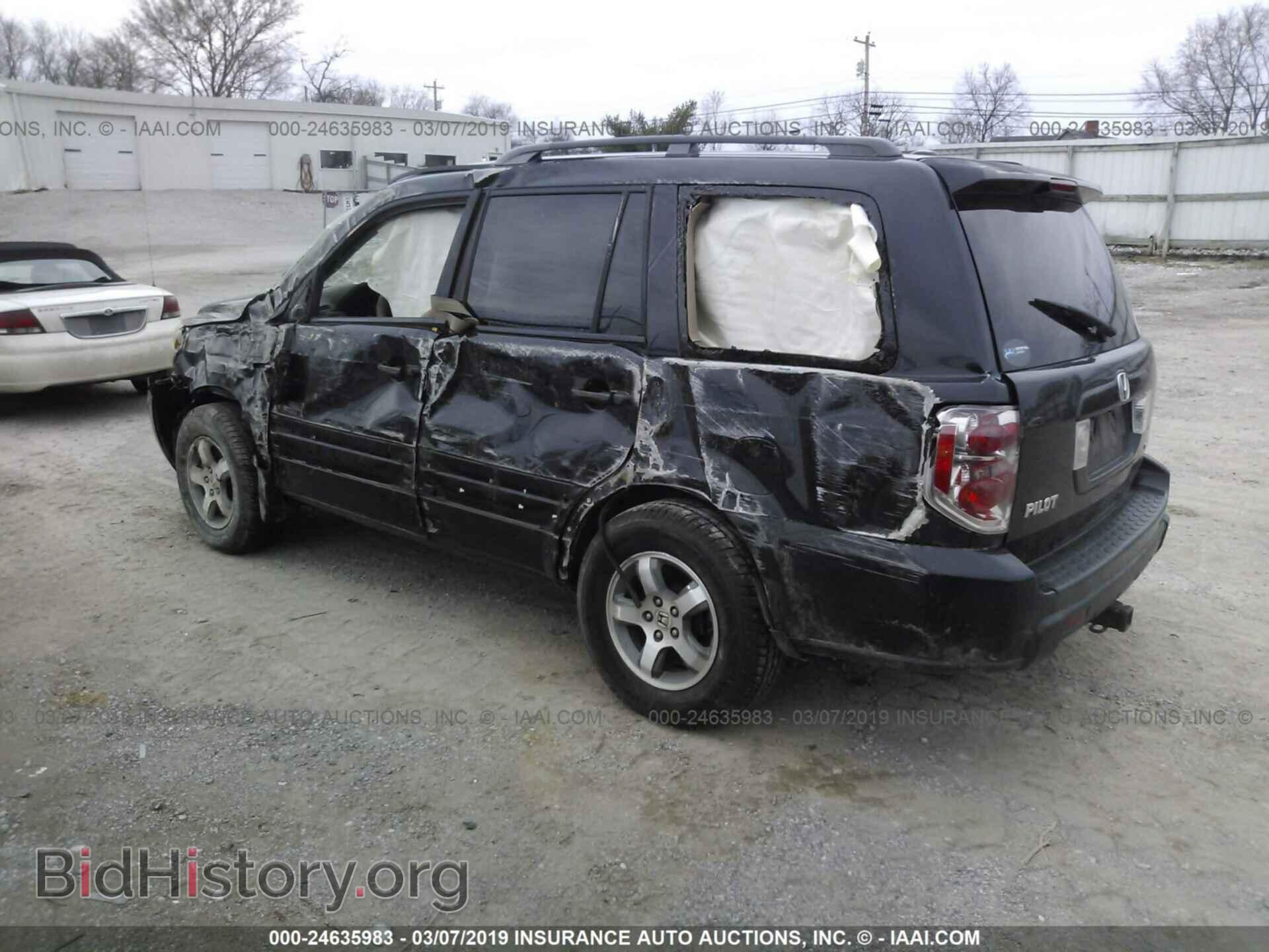 2006 HONDA PILOT - VIN: 5FNYF18606B020033 - Фото 3