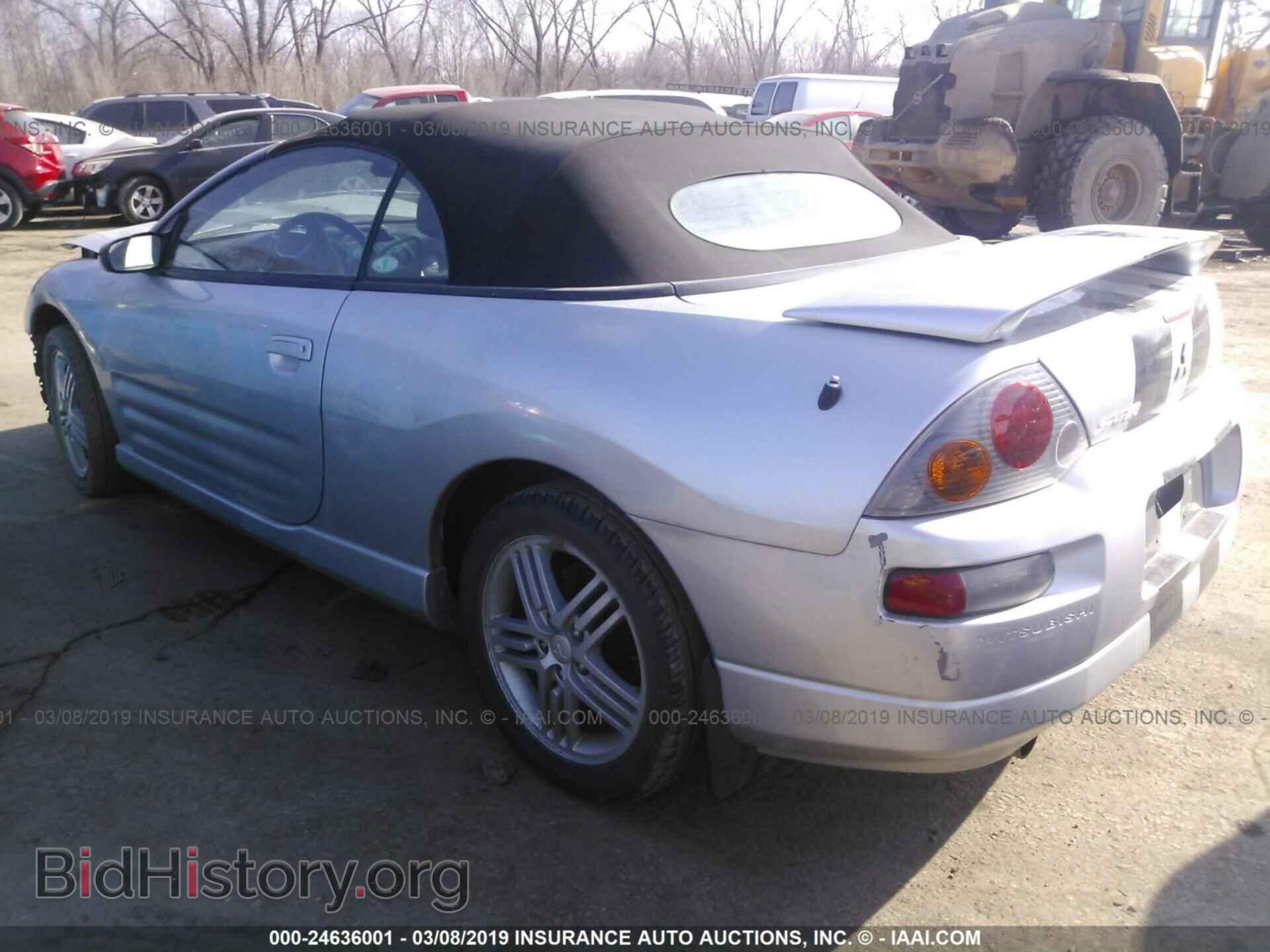 2003 MITSUBISHI ECLIPSE - VIN: 4A3AE55H43E027496 - Photo 3