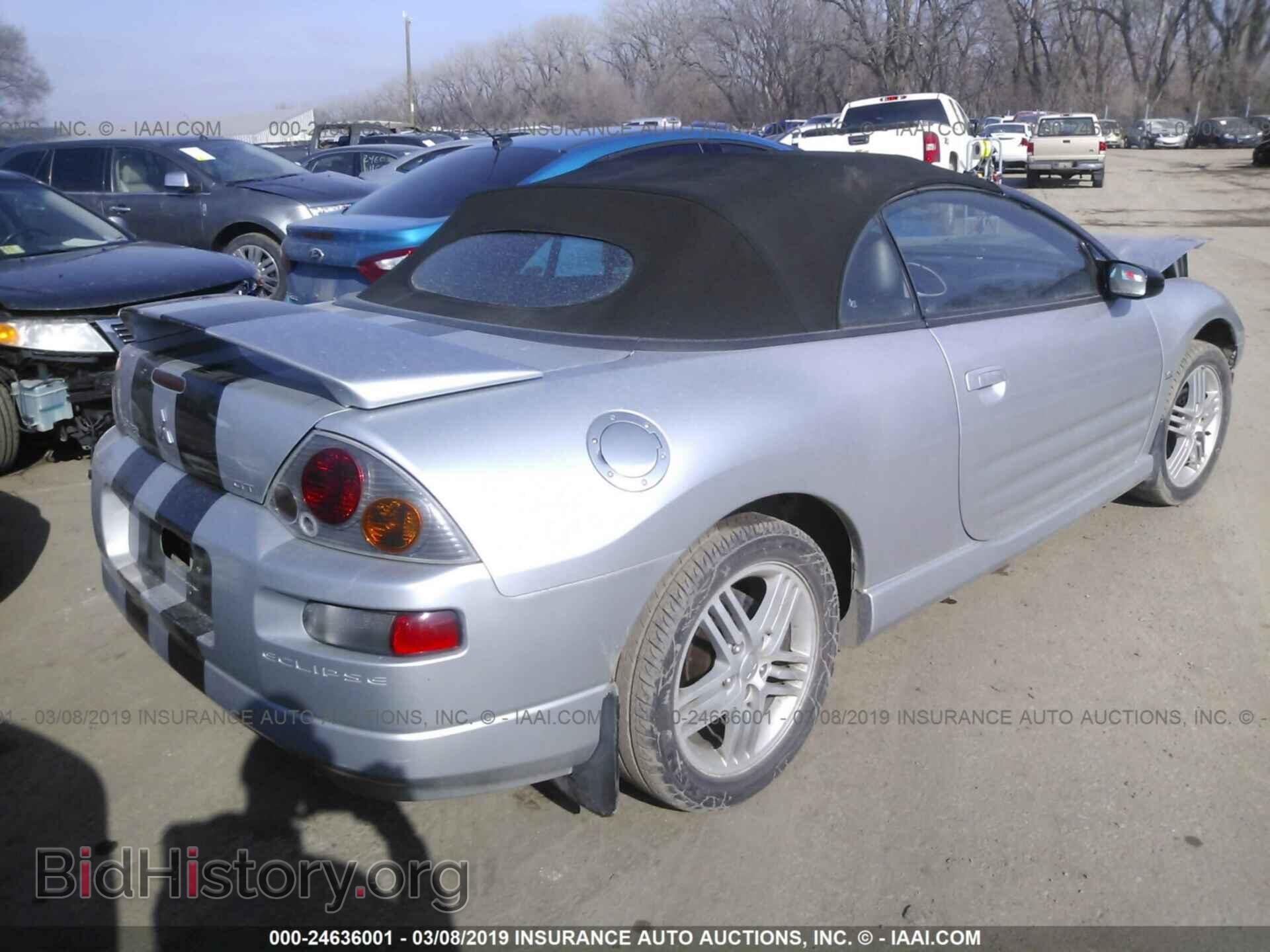 2003 MITSUBISHI ECLIPSE - VIN: 4A3AE55H43E027496 - Photo 4