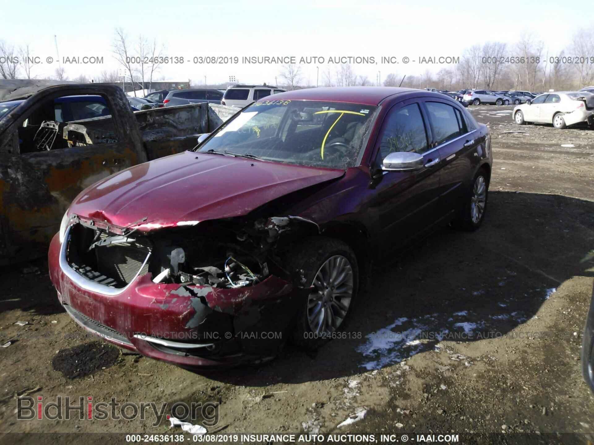 2012 CHRYSLER 200 - VIN: 1C3CCBCBXCN155034 - Фото 2