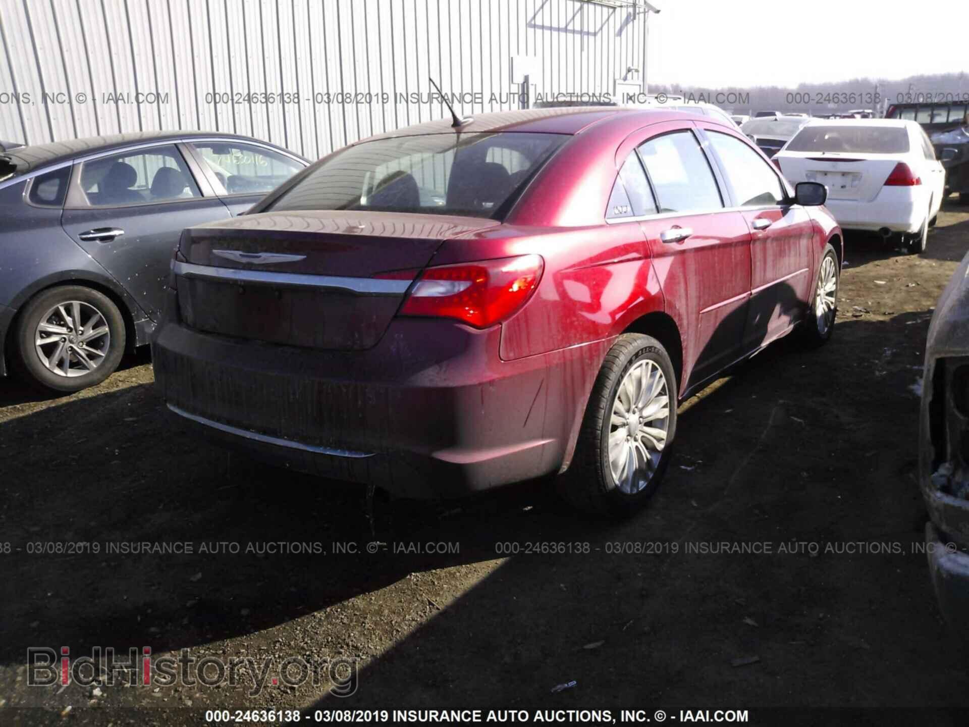 2012 CHRYSLER 200 - VIN: 1C3CCBCBXCN155034 - Фото 4