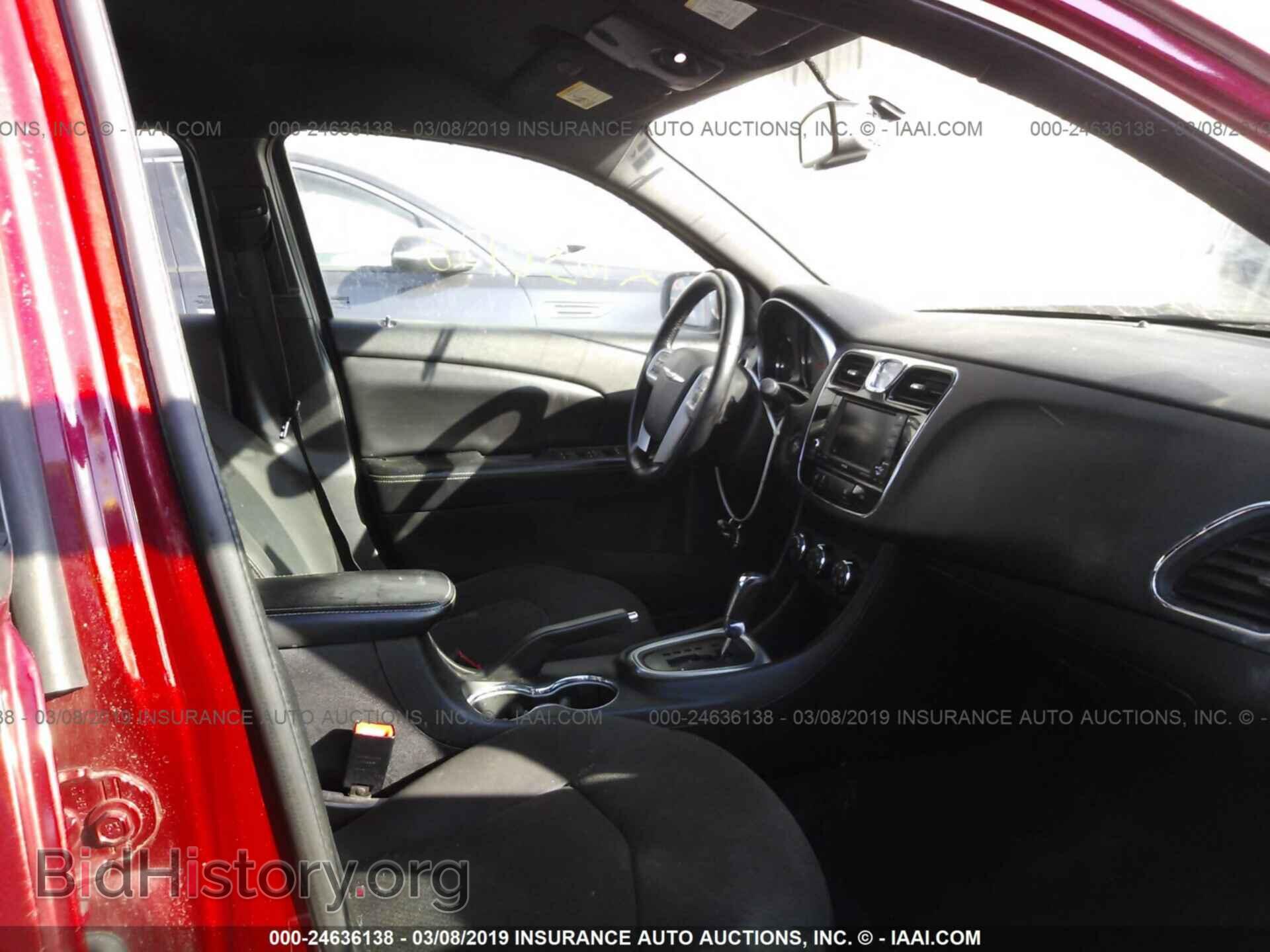 2012 CHRYSLER 200 - VIN: 1C3CCBCBXCN155034 - Фото 5
