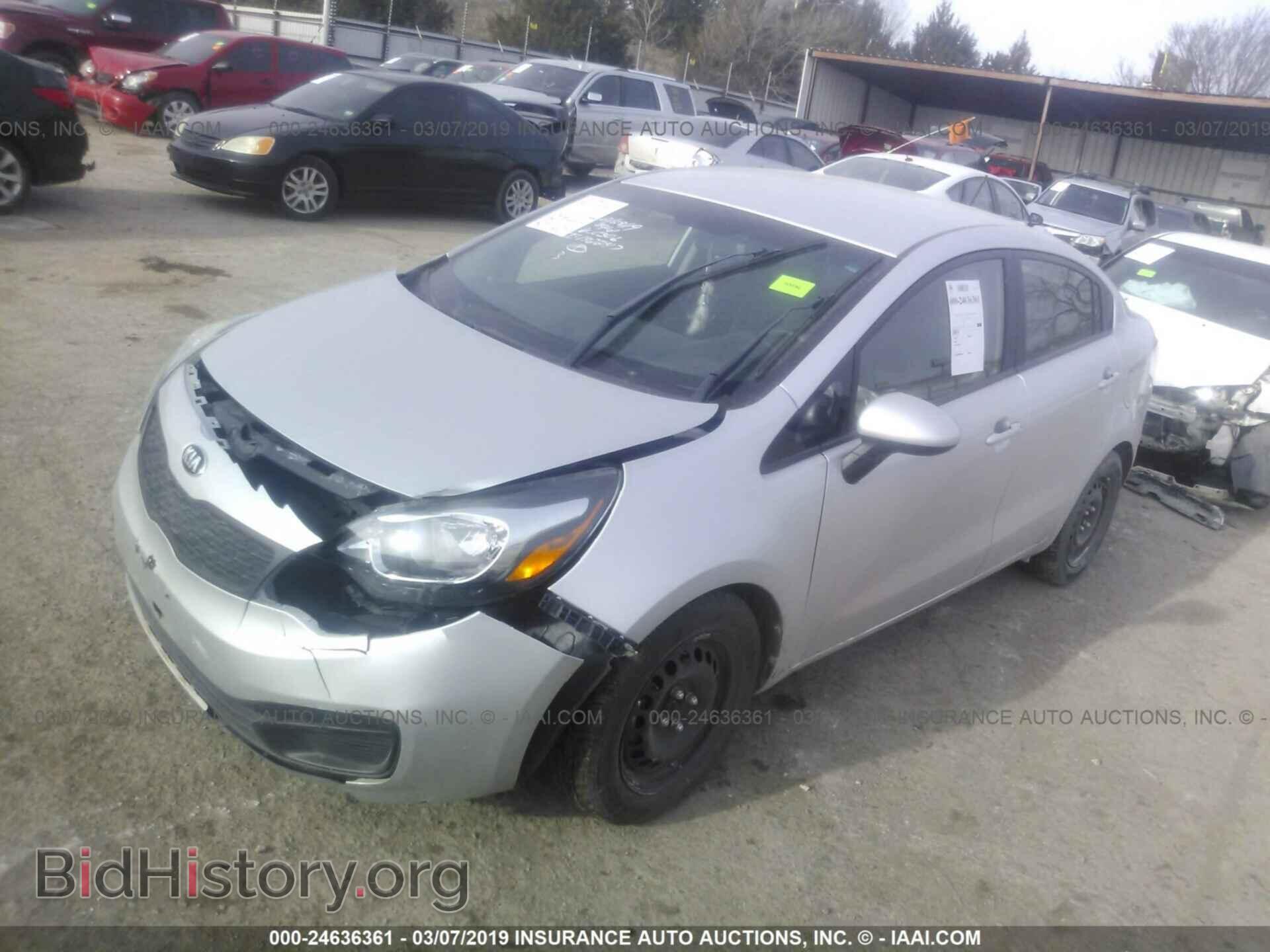 2015 KIA RIO - VIN: KNADM4A33F6470306 - Фото 2