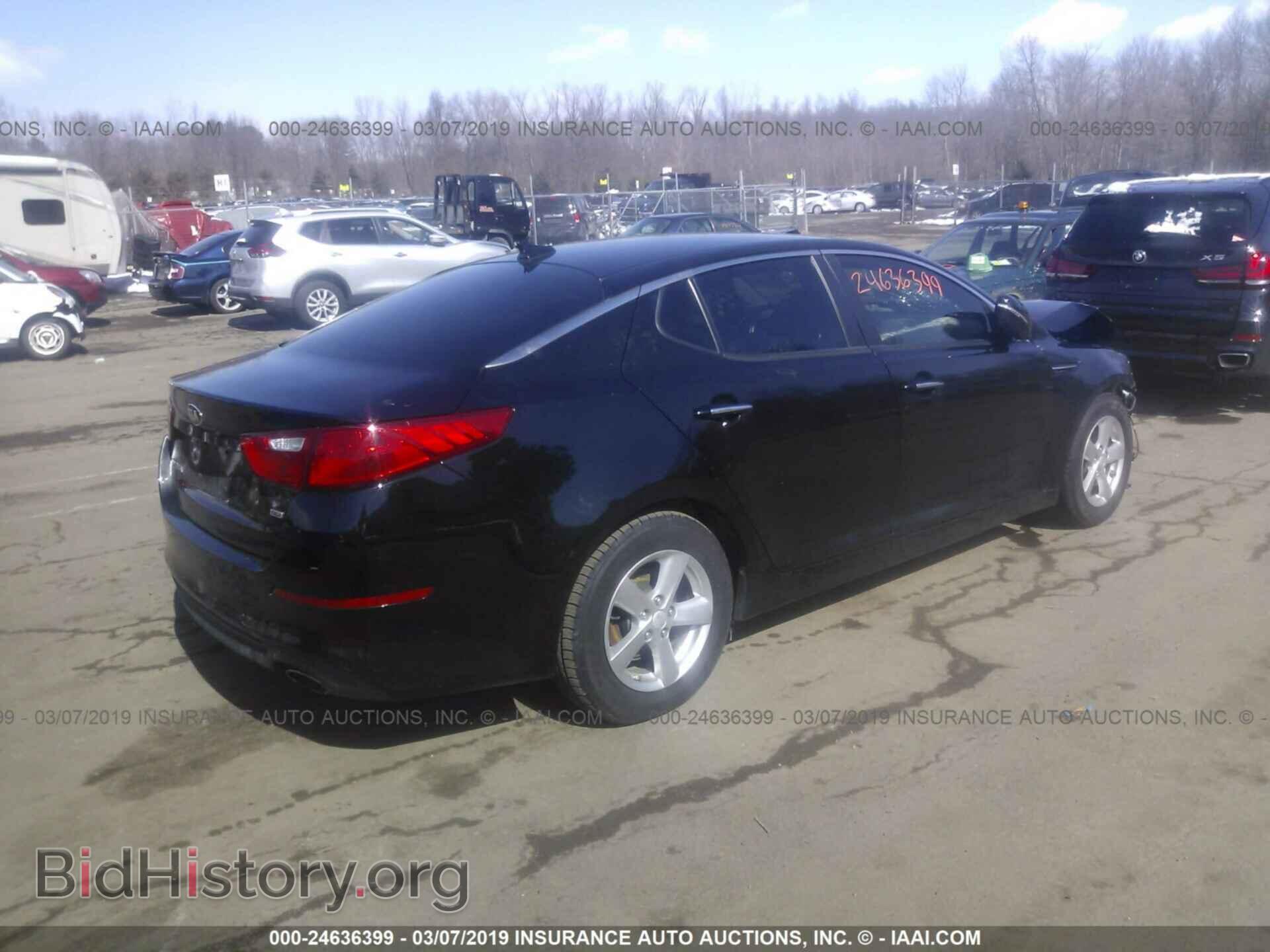 2015 KIA OPTIMA - VIN: KNAGM4A72F5663648 - Фото 4