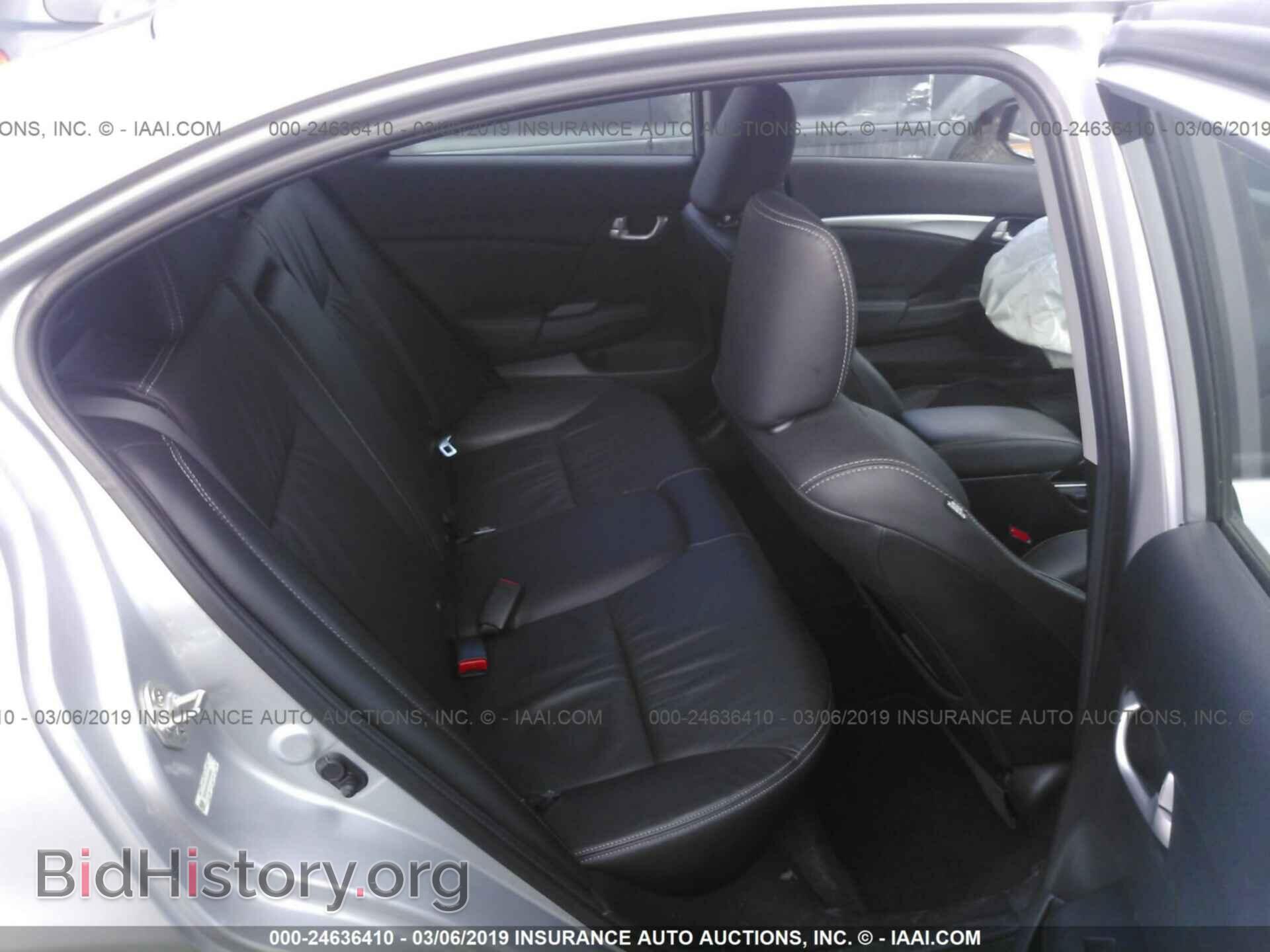 2013 HONDA CIVIC - VIN: 19XFB2F91DE224803 - Фото 8