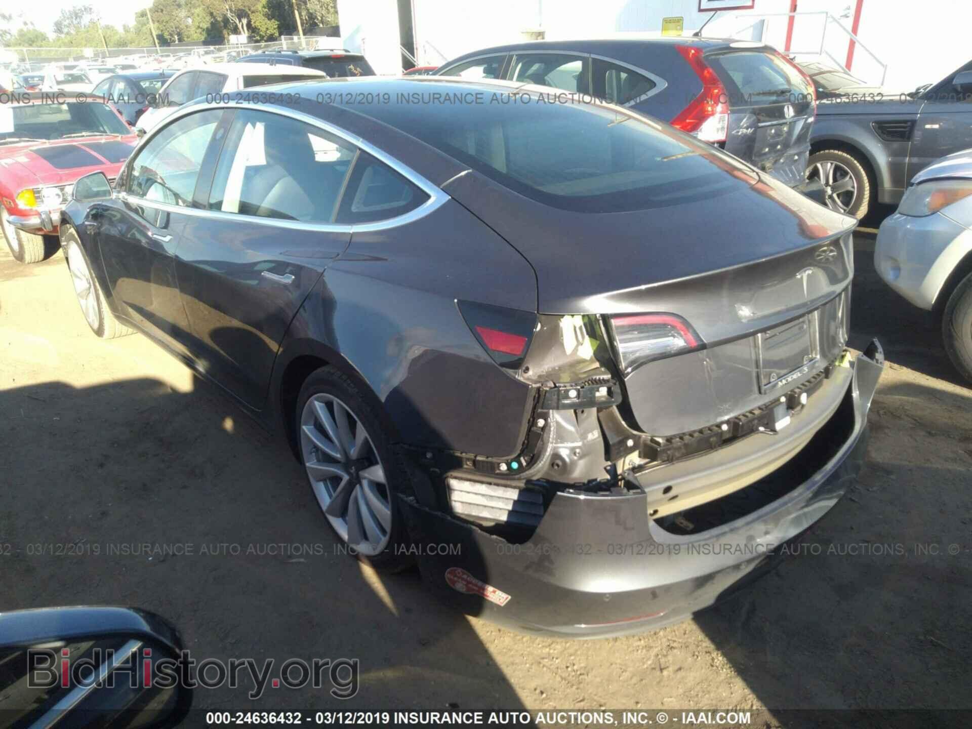 2018 TESLA MODEL 3 - VIN: 5YJ3E1EA8JF060603 - Фото 3