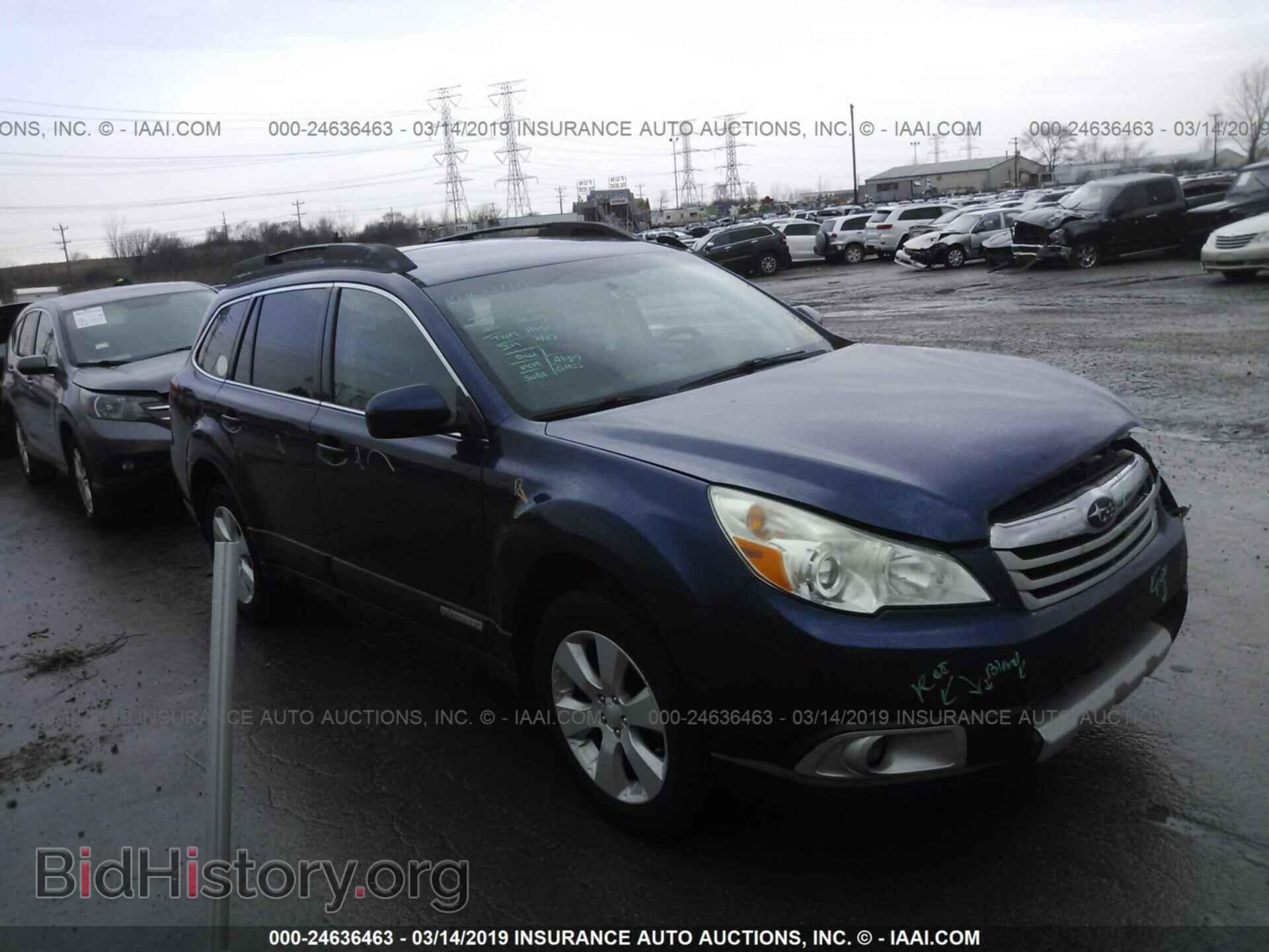Фотография 4S4BRBKC0B3312155 - SUBARU OUTBACK 2011