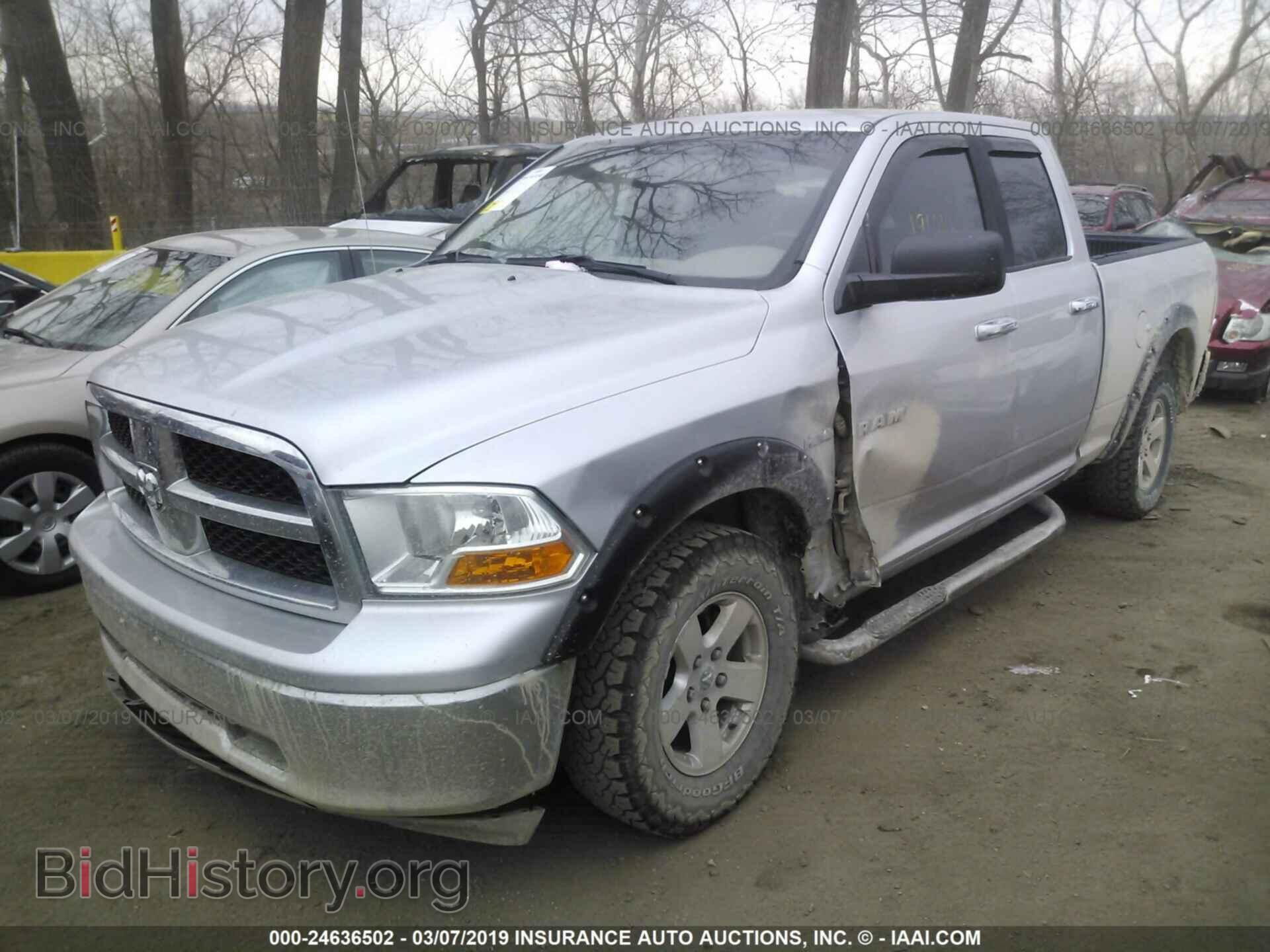 2010 DODGE RAM 1500 - VIN: 1D7RV1GTXAS105302 - Фото 2