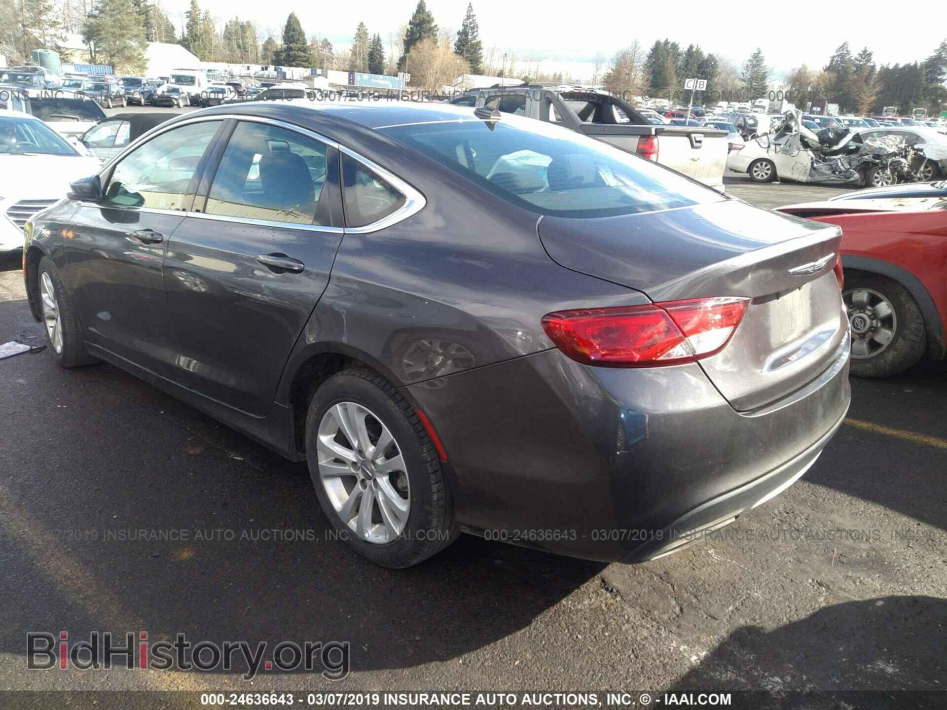 2016 CHRYSLER 200 - VIN: 1C3CCCAG6GN166221 - Фото 3