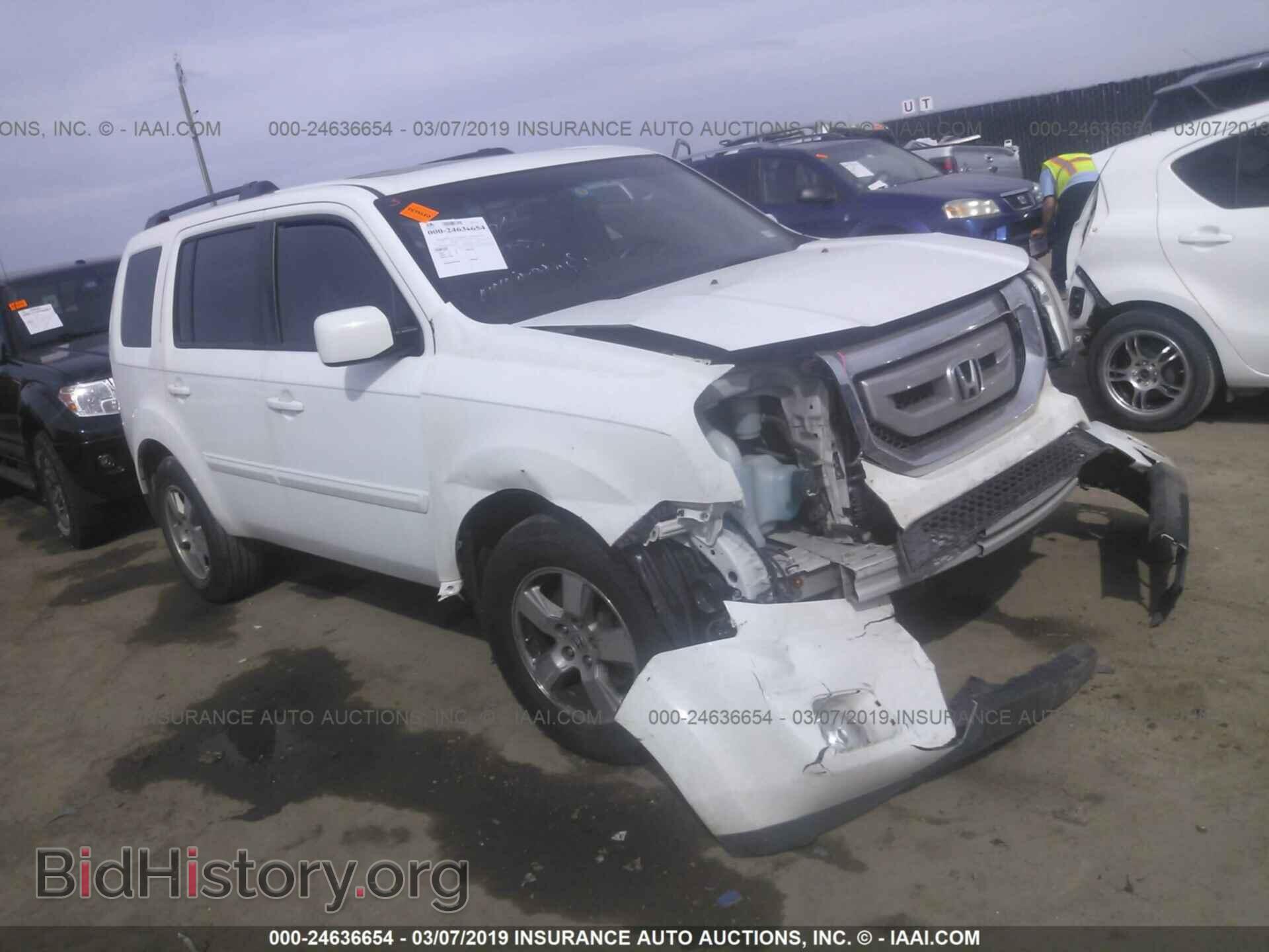Photo 5FNYF3H74BB032183 - HONDA PILOT 2011