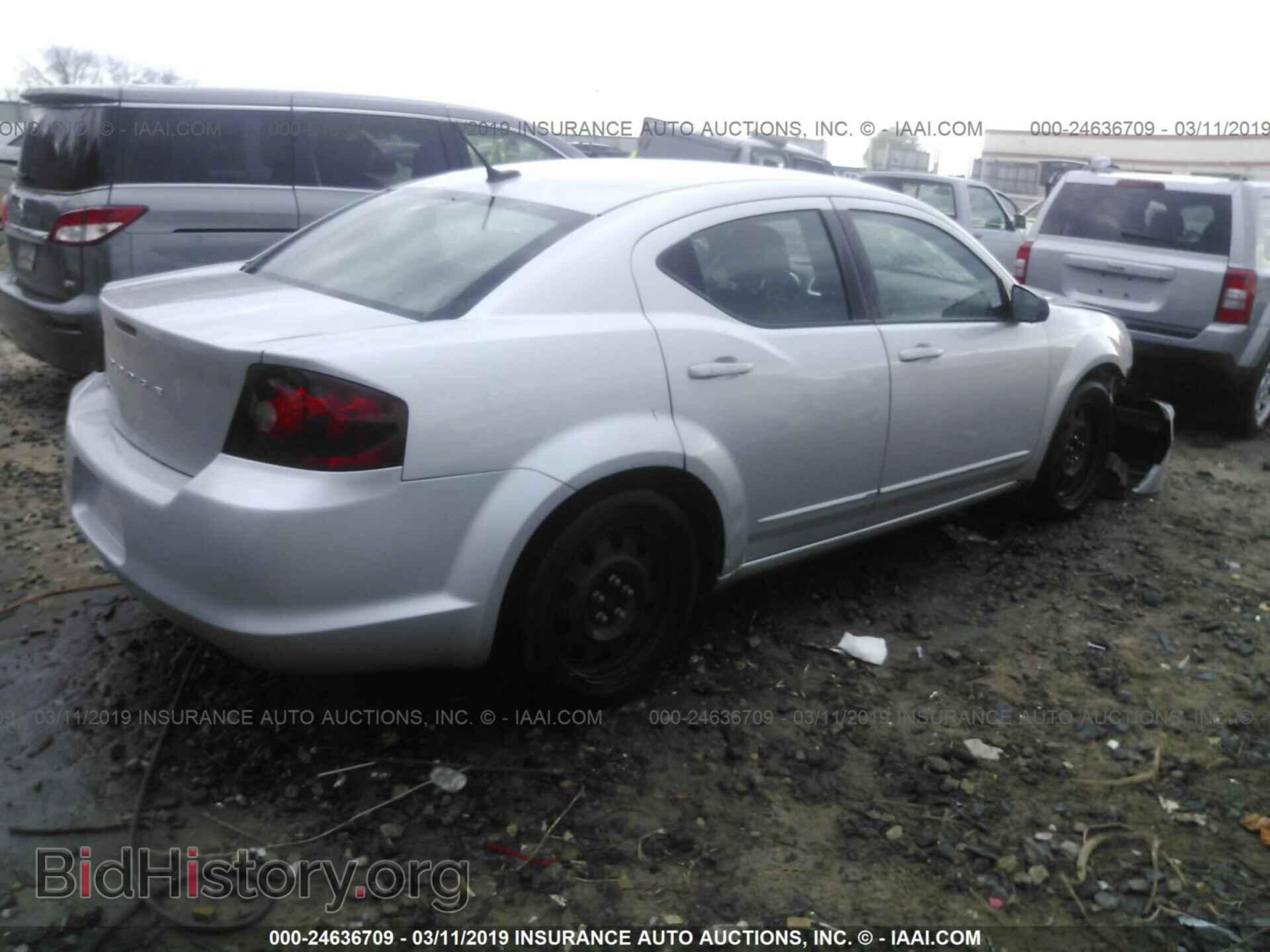 2011 DODGE AVENGER - VIN: 1B3BD4FB3BN590537 - Фото 4