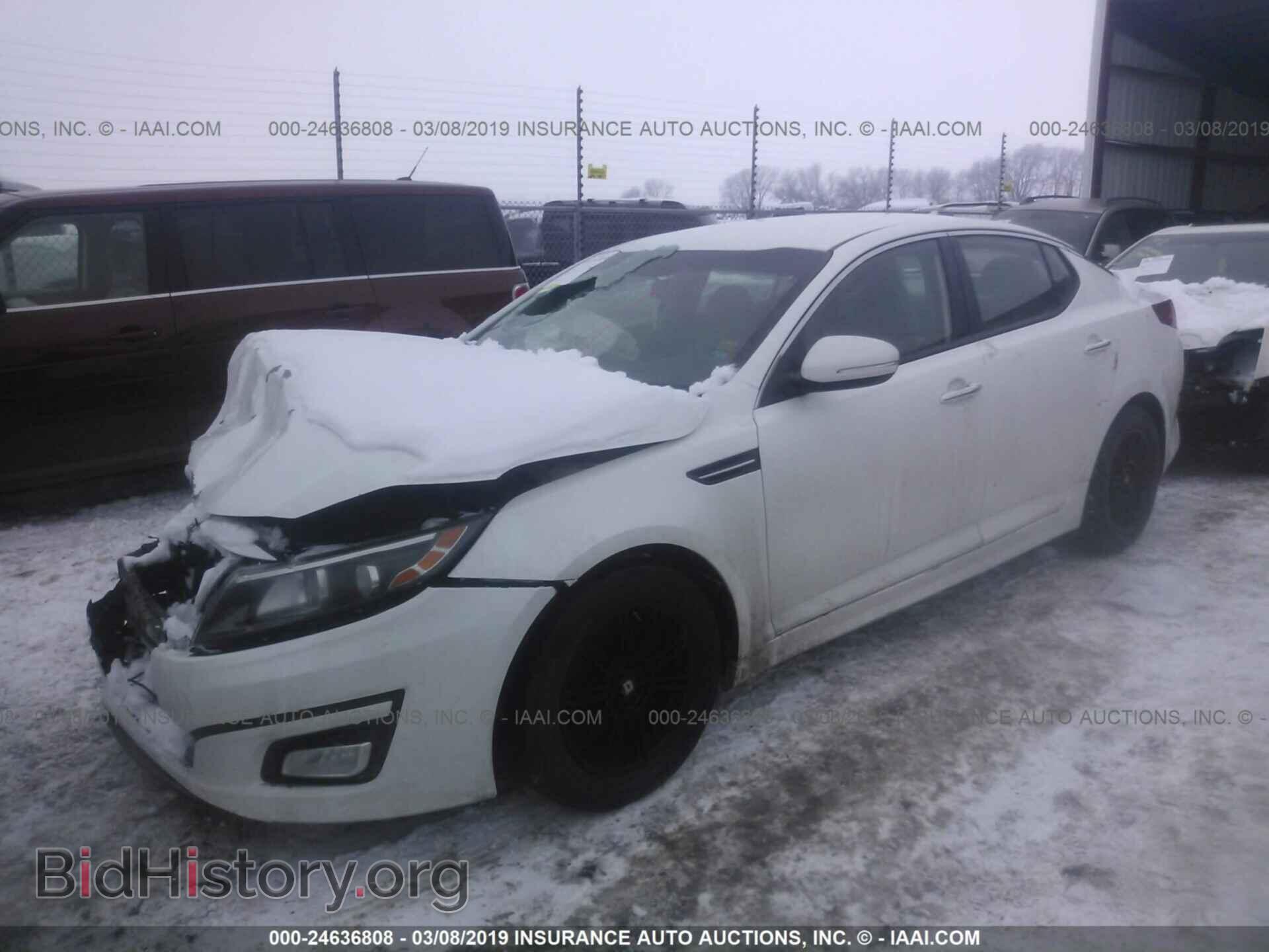 2014 KIA OPTIMA - VIN: KNAGM4A71E5465223 - Фото 2
